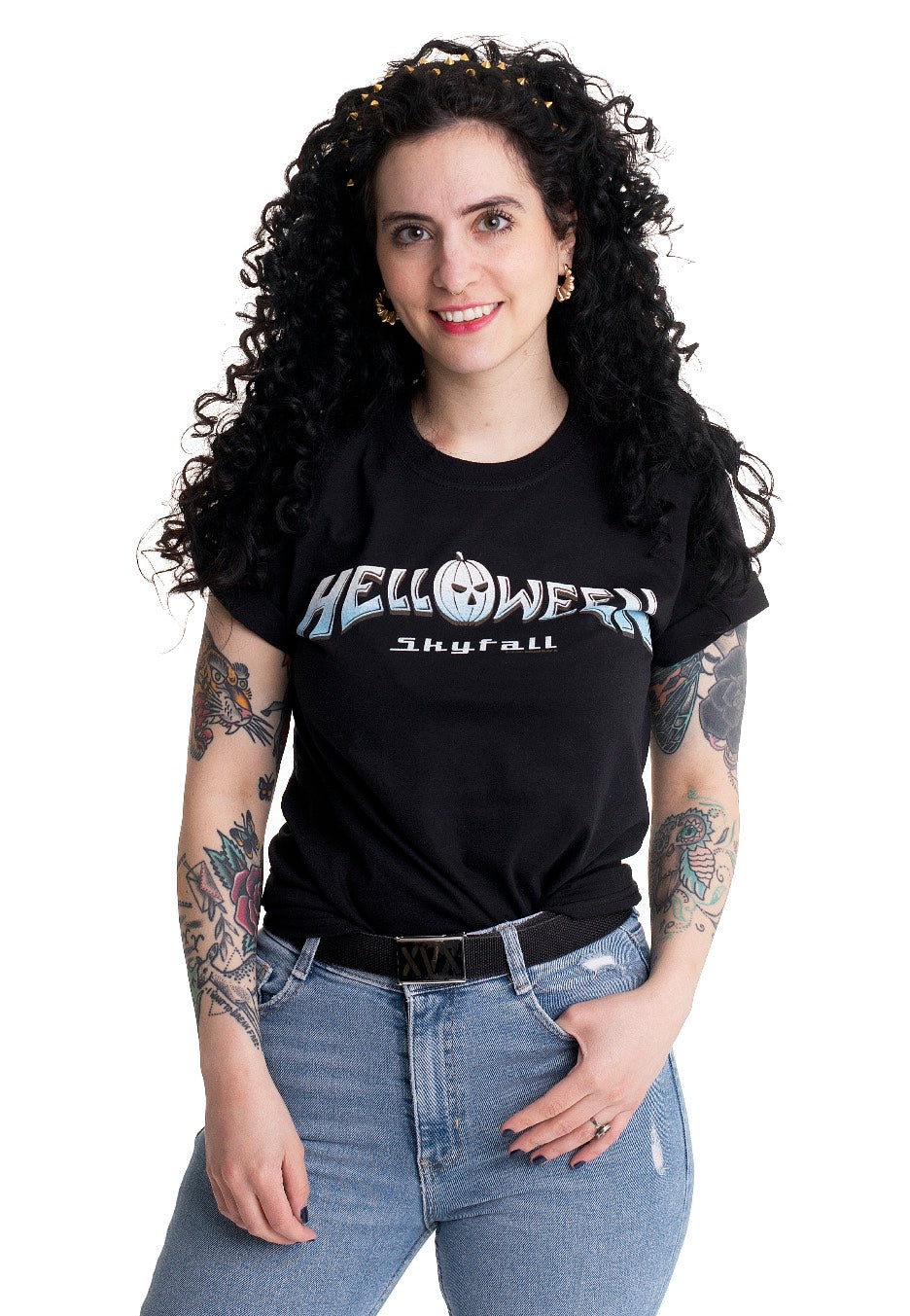 Helloween - Skyfall Logo - T-Shirt | Women-Image