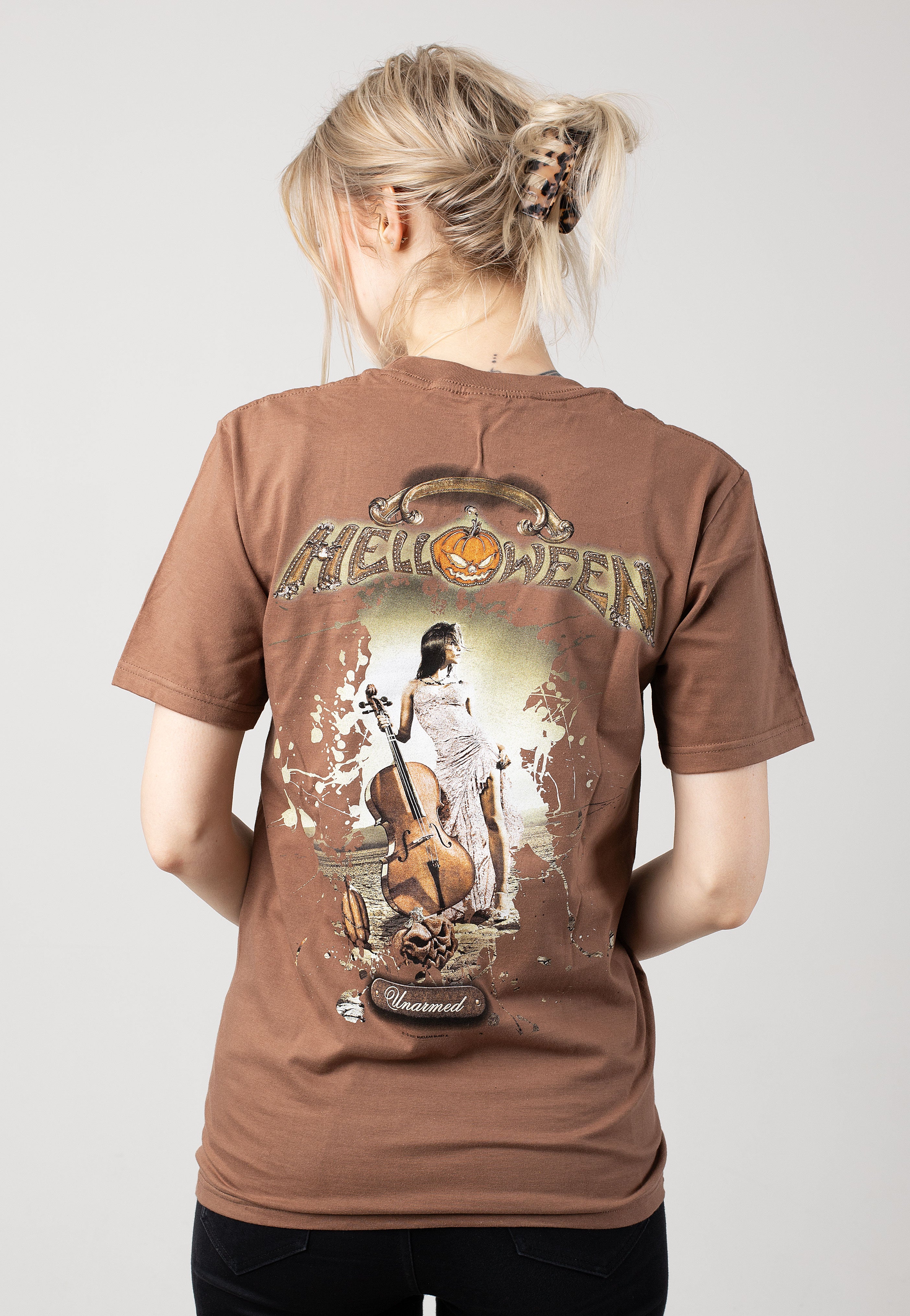 Helloween - Unarmed Chestnut Brown - T-Shirt | Women-Image