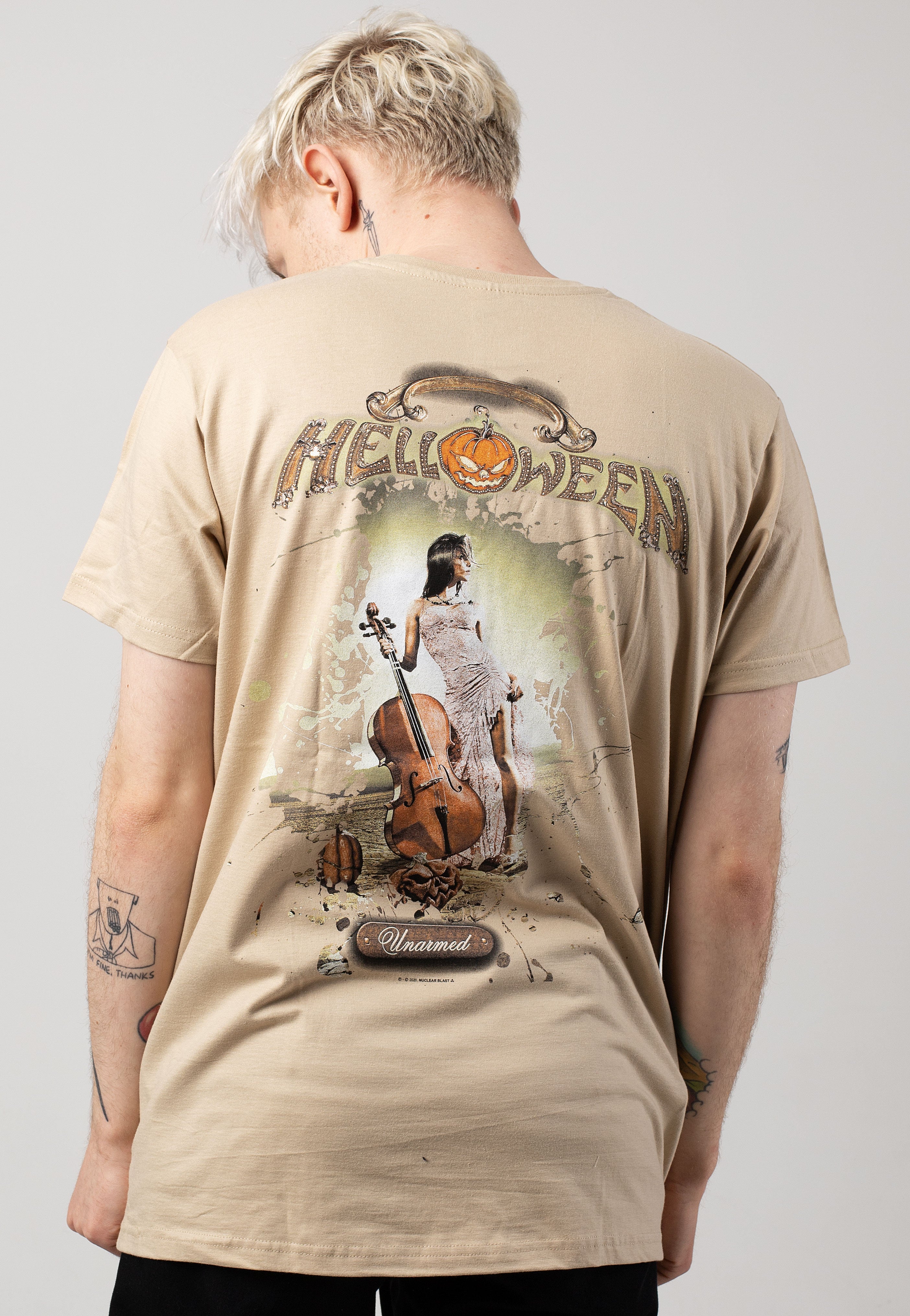 Helloween - Unarmed Sand - T-Shirt | Men-Image