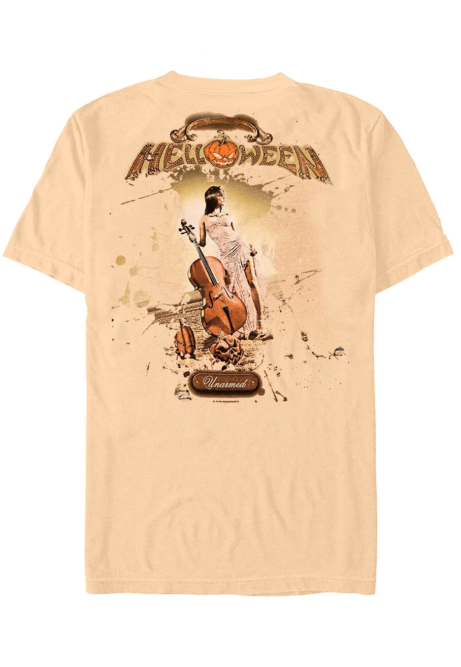 Helloween - Unarmed Sand - T-Shirt | Neutral-Image