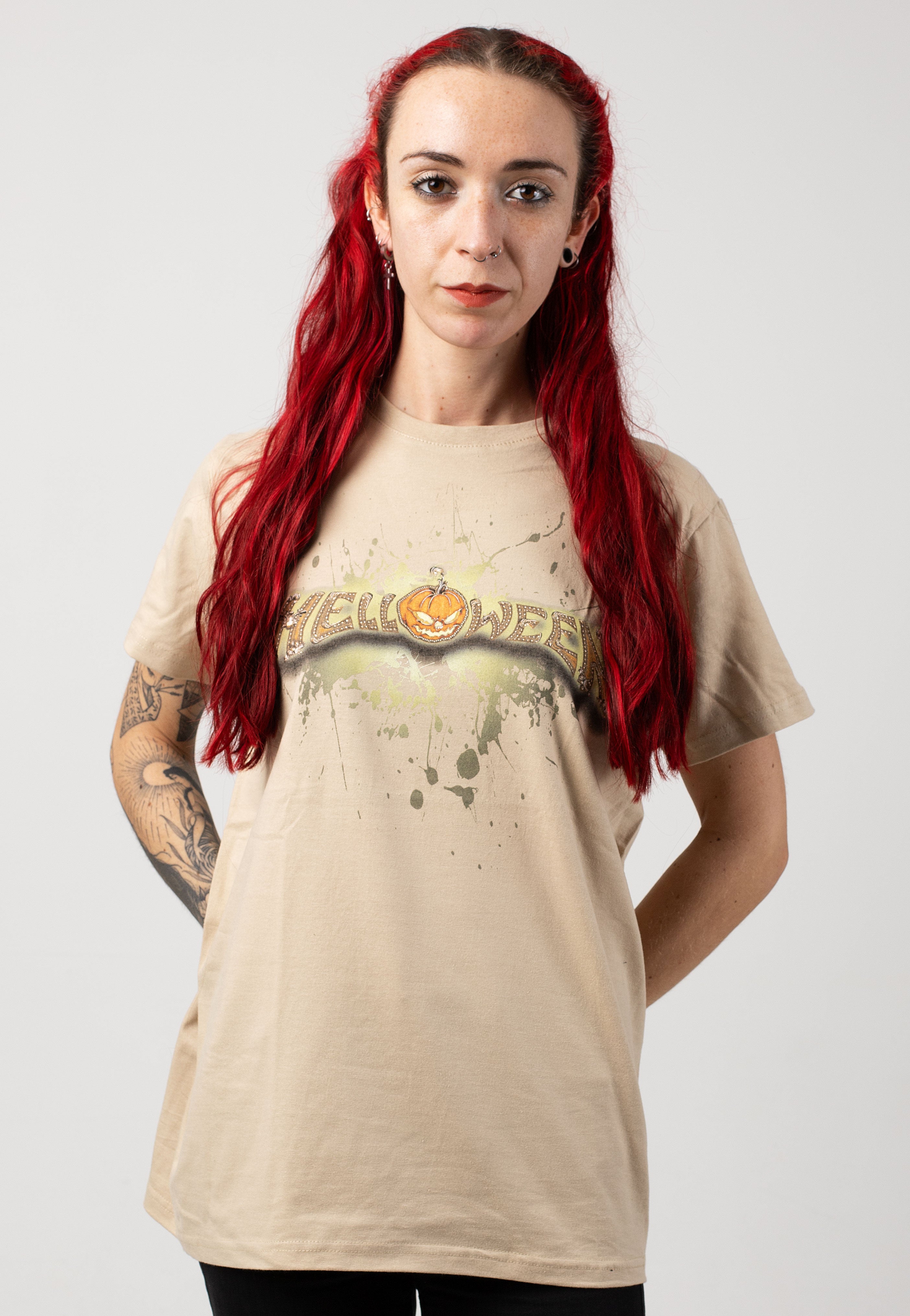 Helloween - Unarmed Sand - T-Shirt | Women-Image