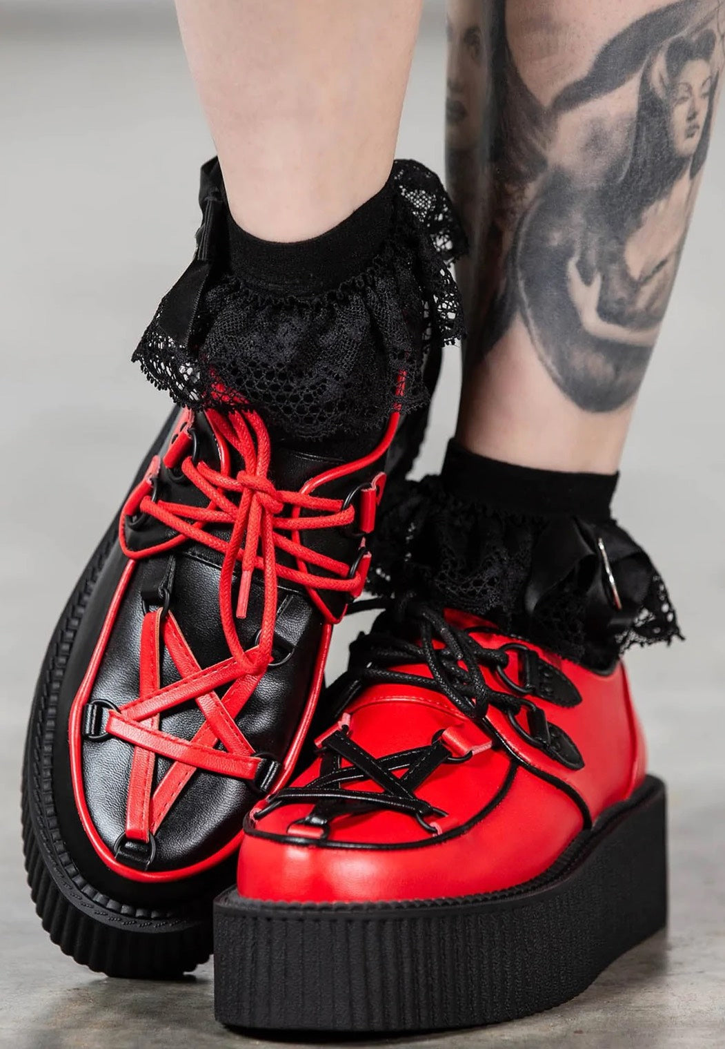 Killstar - Hexellent Black/Red - Girl Shoes | Women-Image