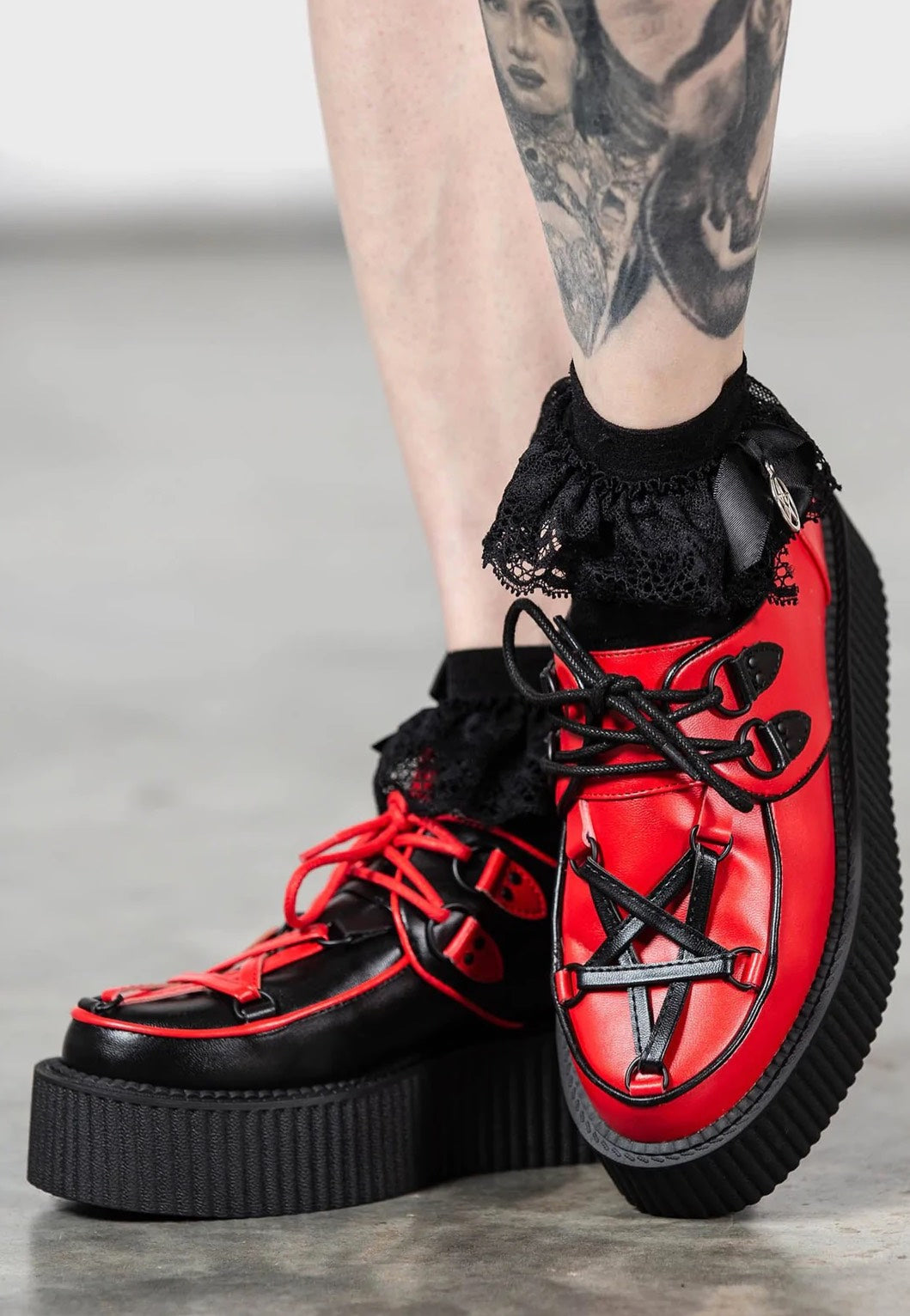 Killstar - Hexellent Black/Red - Girl Shoes | Women-Image