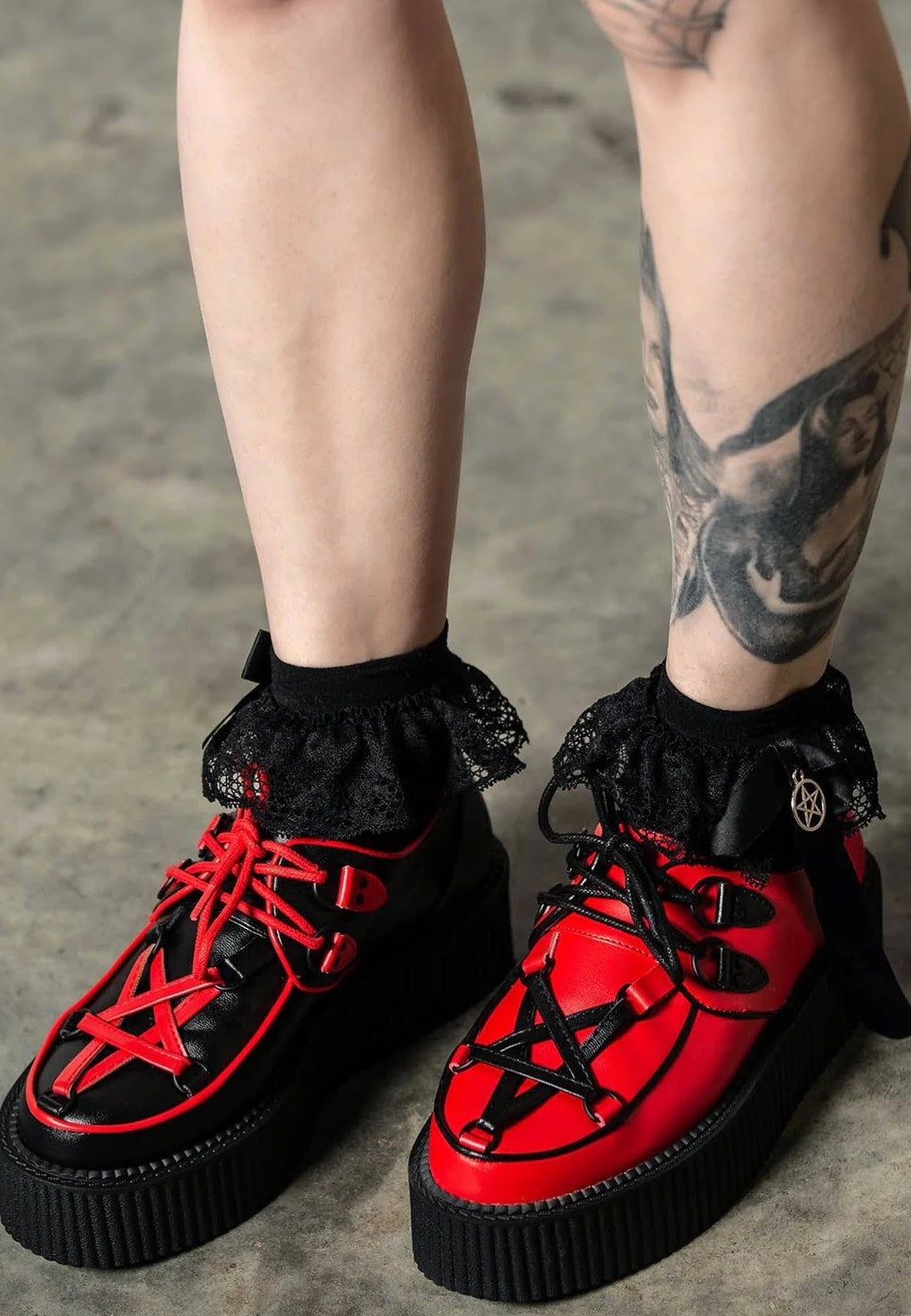 Killstar - Hexellent Black/Red - Girl Shoes | Women-Image