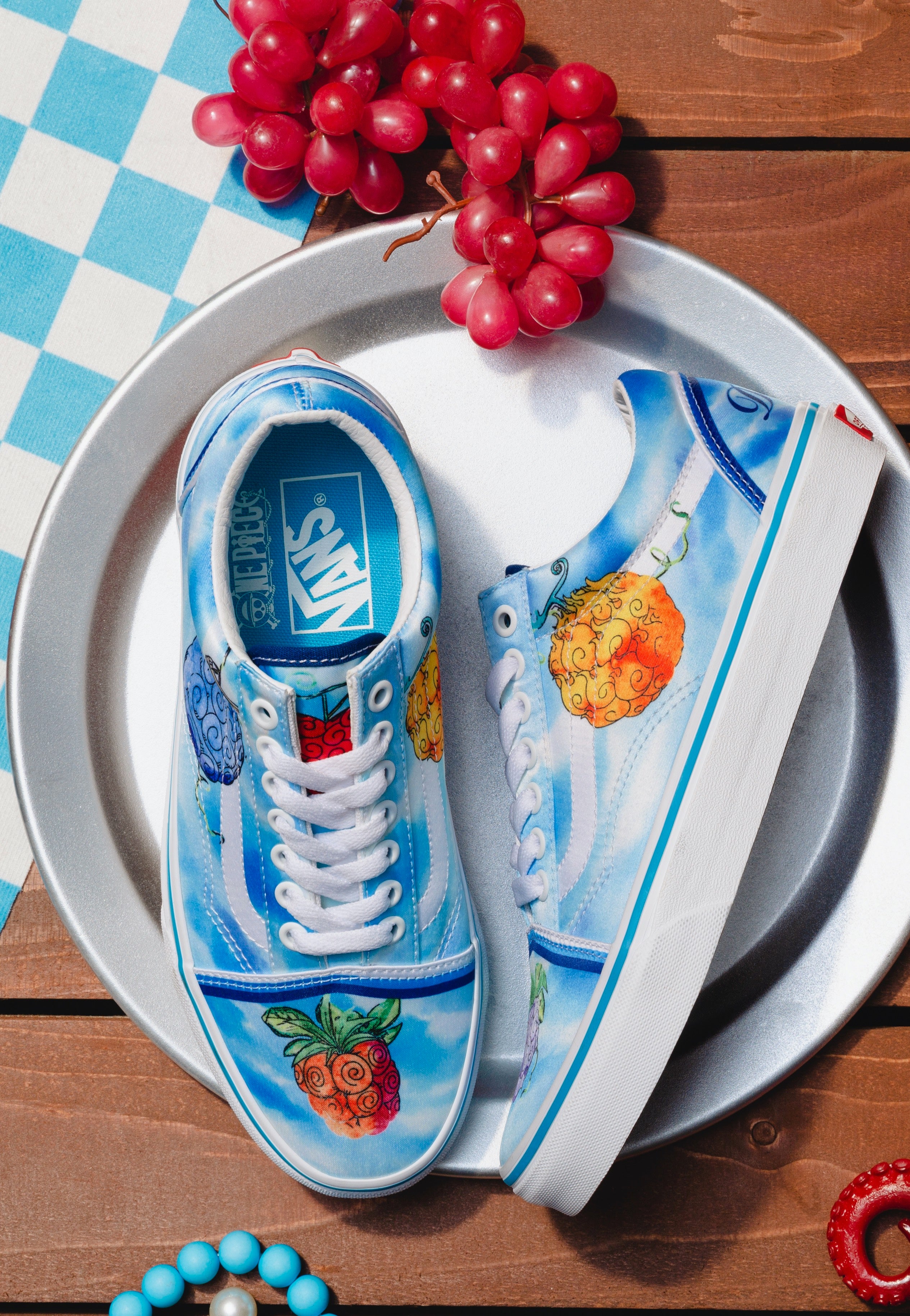 Vans x One Piece - Old Skool Devil Fruit True Blue - Shoes | Men-Image