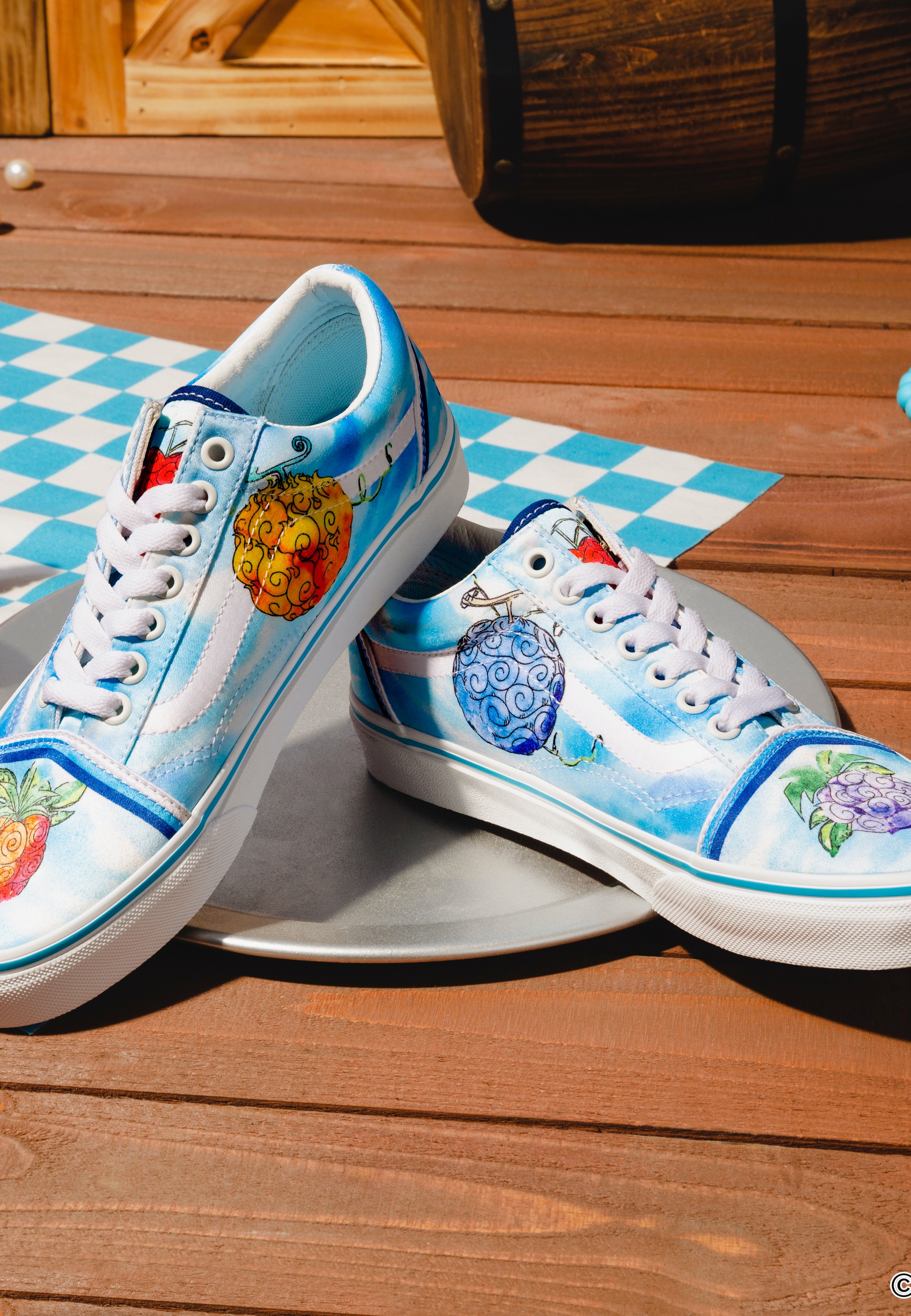 Vans x One Piece - Old Skool Devil Fruit True Blue - Shoes | Men-Image