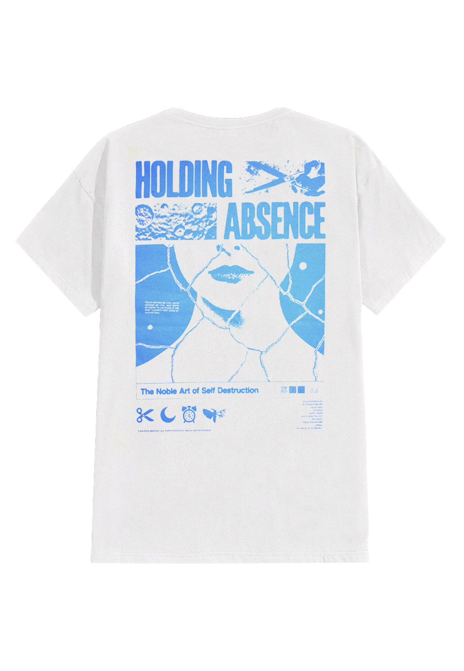 Holding Absence - Noble Moth White - T-Shirt | Neutral-Image