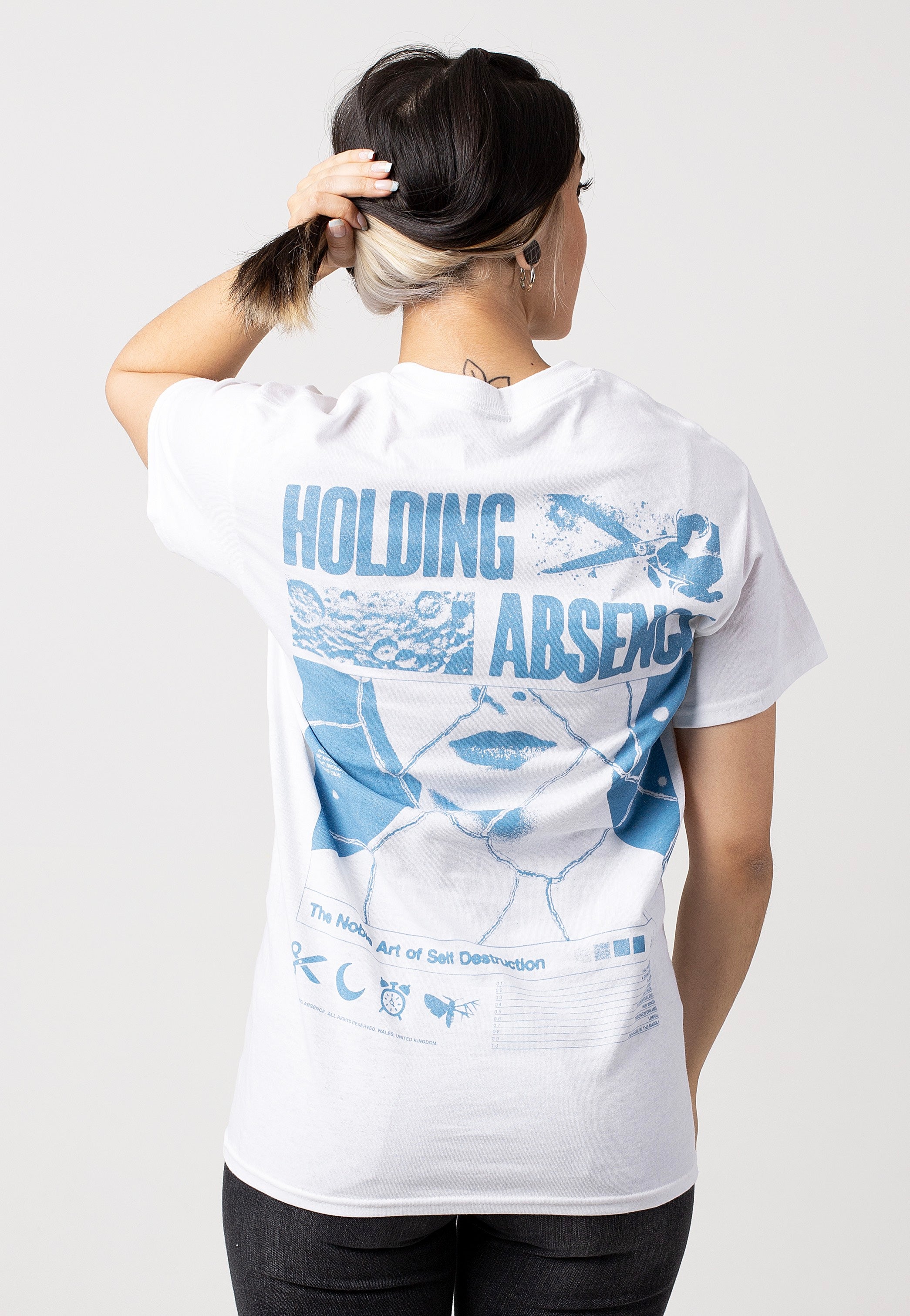 Holding Absence - Noble Moth White - T-Shirt | Women-Image