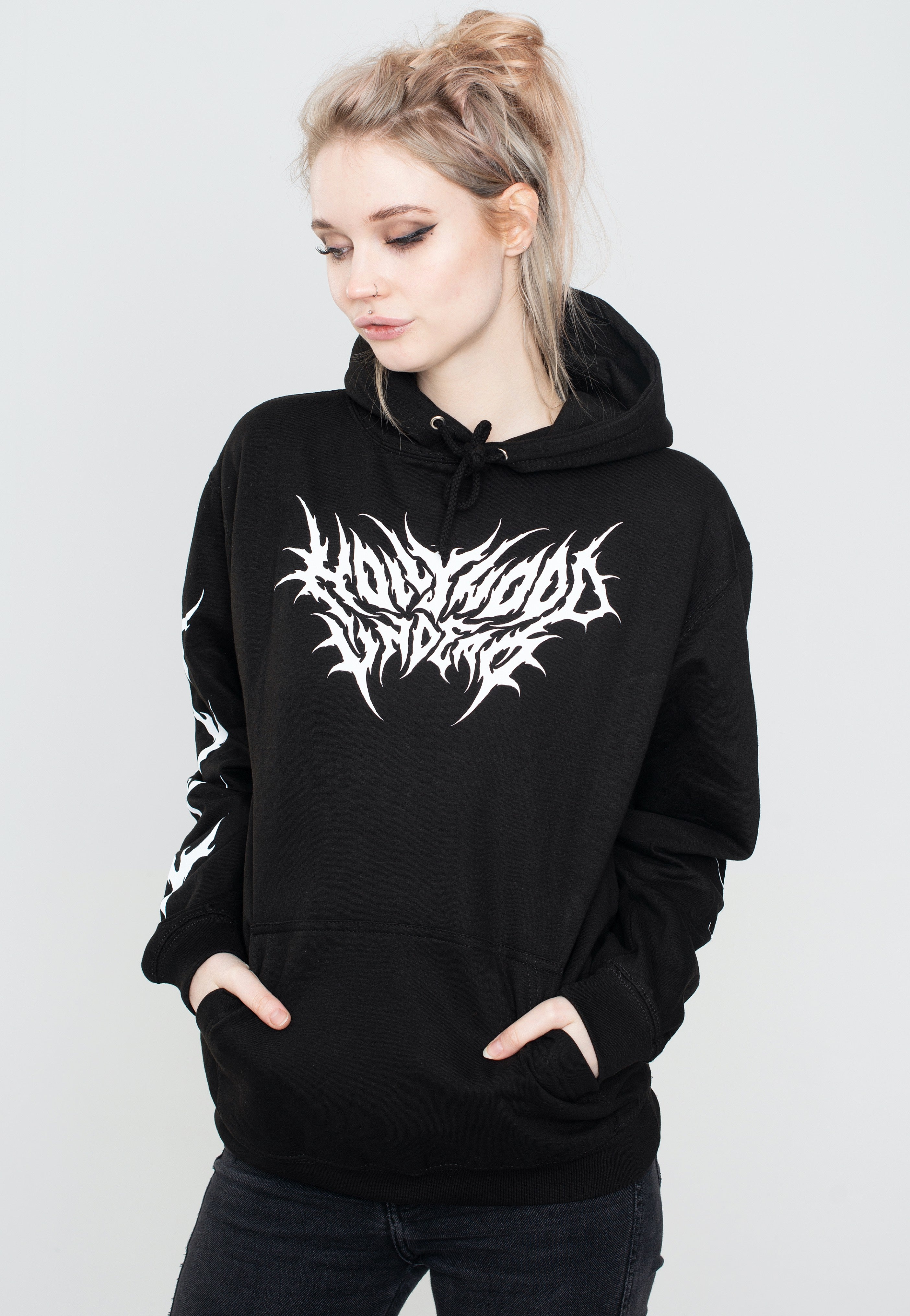 Hollywood Undead - Metal Logo - Hoodie | Women-Image