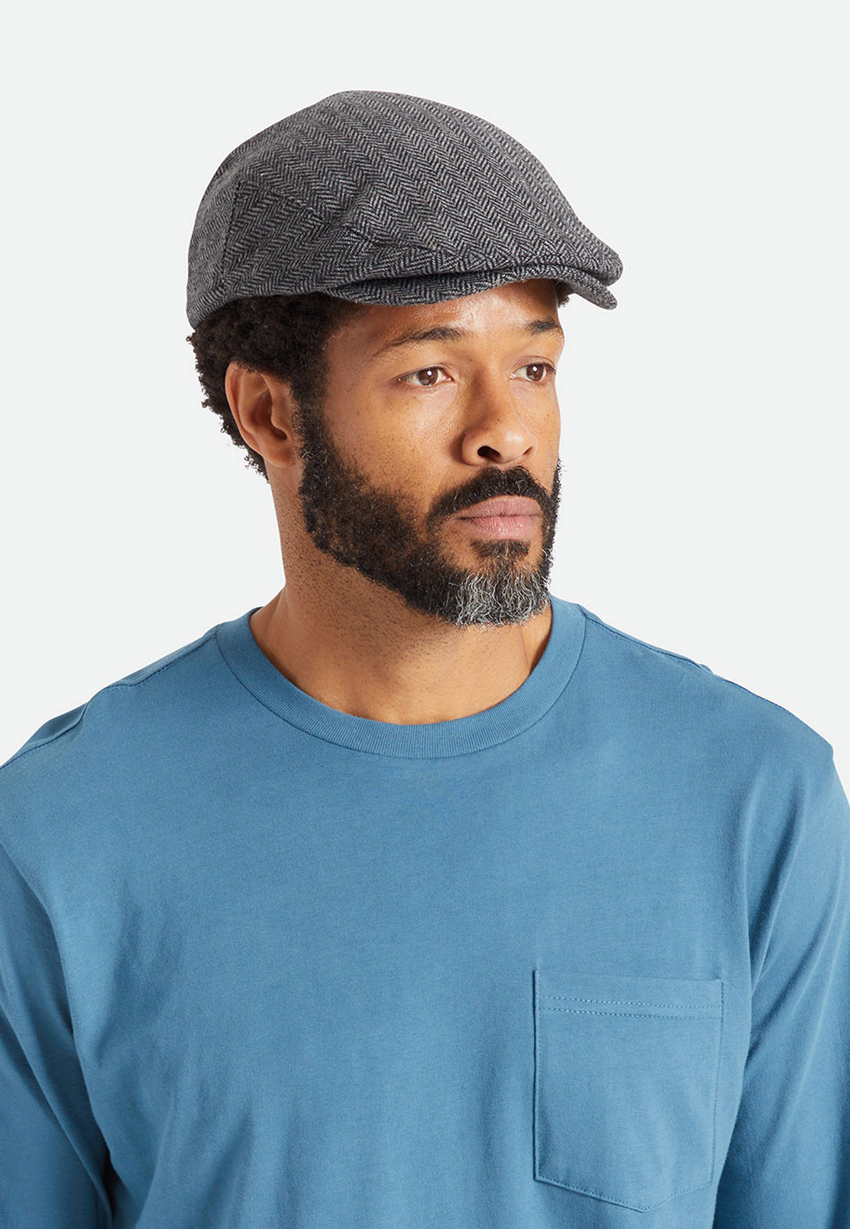 Brixton - Hooligan Snap Grey/Black - Hat | Neutral-Image