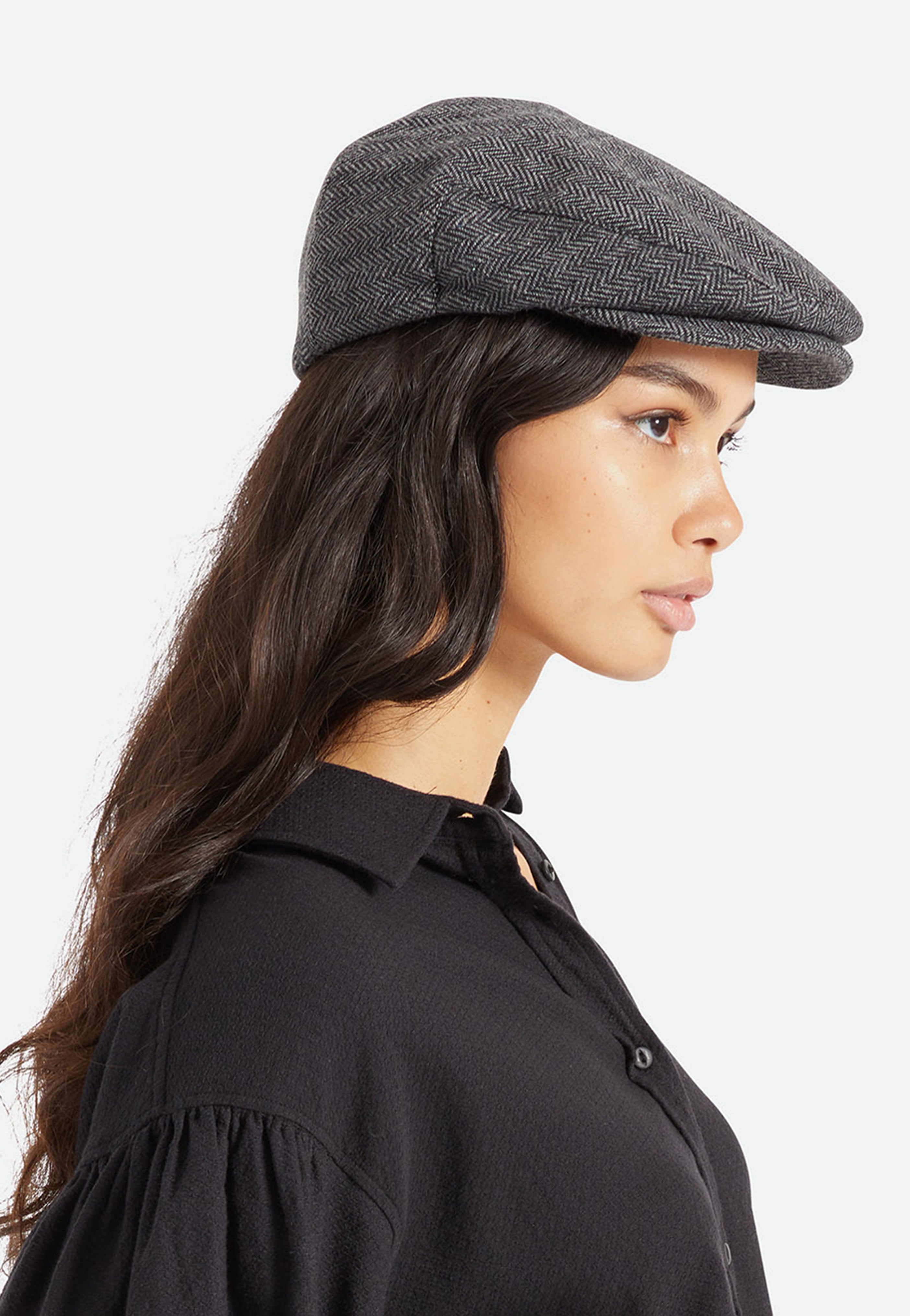 Brixton - Hooligan Snap Grey/Black - Hat | Neutral-Image