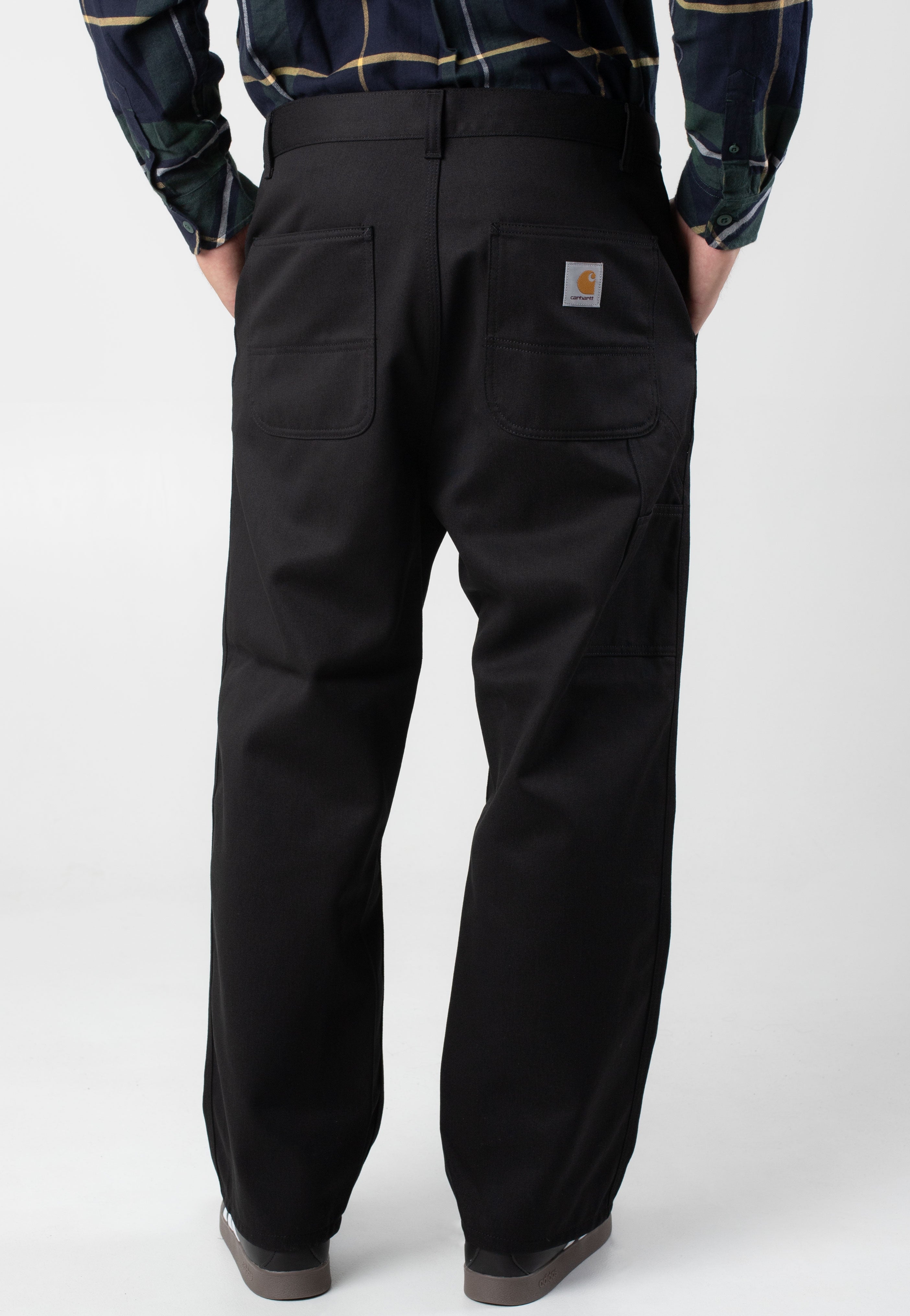 Carhartt WIP - Midland Single Knee Rigid Black - Pants | Men-Image