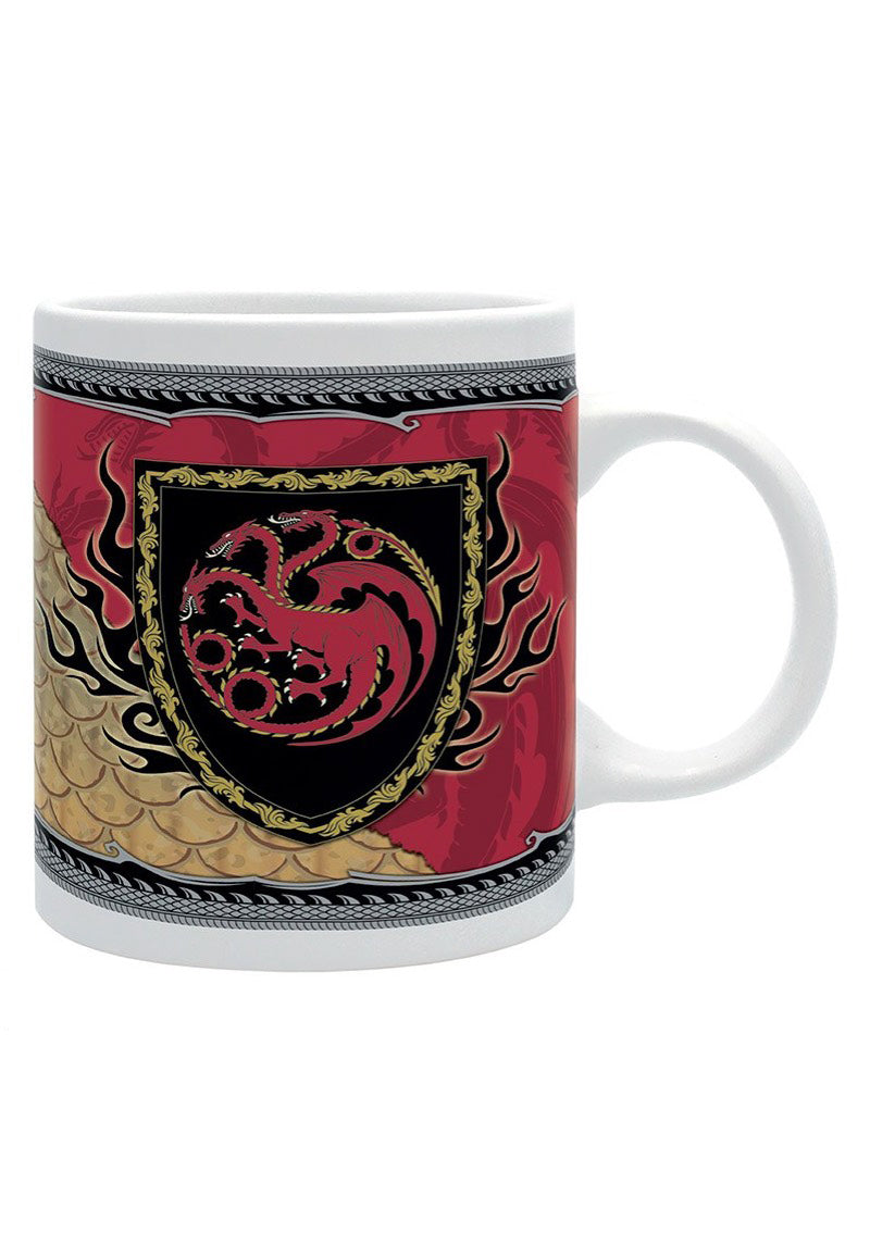 House Of The Dragon - Targaryen Dragon Crest - Mug | Neutral-Image