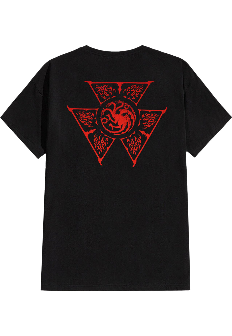 House Of The Dragon - Targaryen Pocket - T-Shirt | Neutral-Image