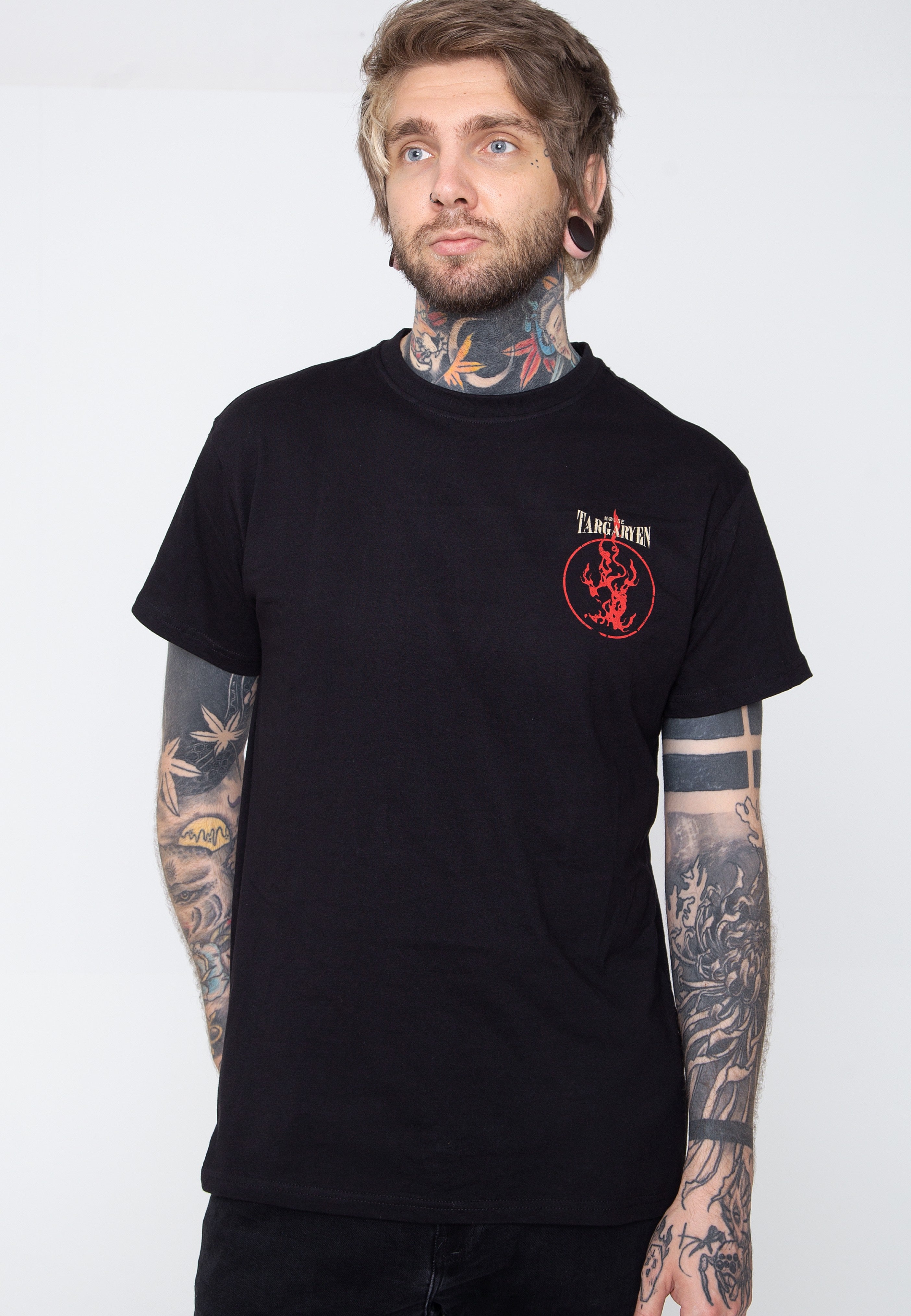 House Of The Dragon - Targaryen Pocket - T-Shirt | Men-Image