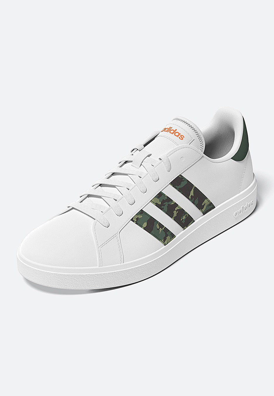 Adidas - Grand Court Base 2.0 Ftwwht/Ftwwht/Scrora - Shoes | Men-Image