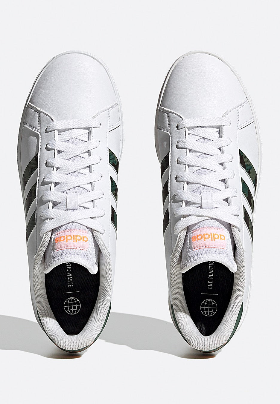 Adidas - Grand Court Base 2.0 Ftwwht/Ftwwht/Scrora - Shoes | Men-Image