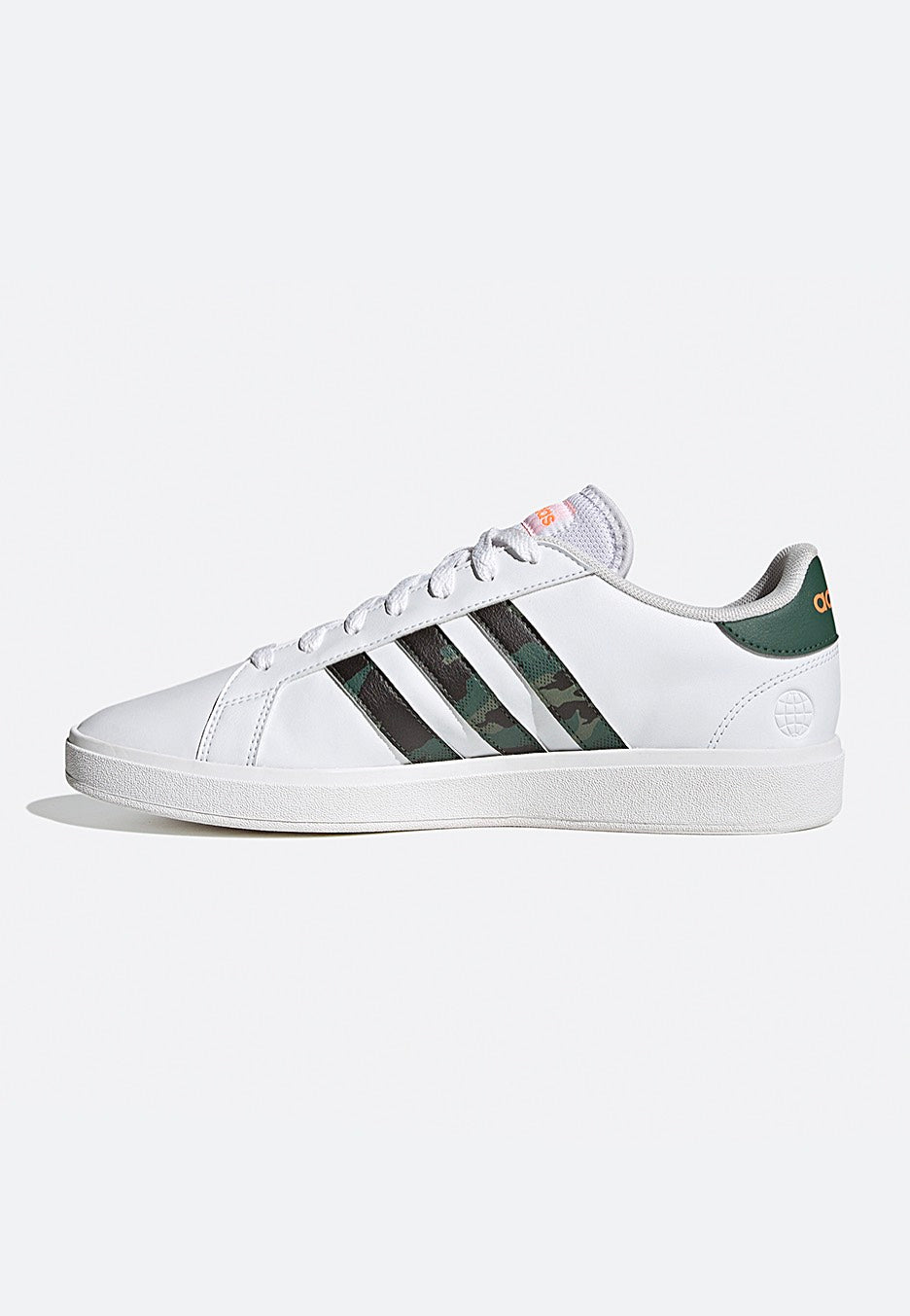 Adidas - Grand Court Base 2.0 Ftwwht/Ftwwht/Scrora - Shoes | Men-Image