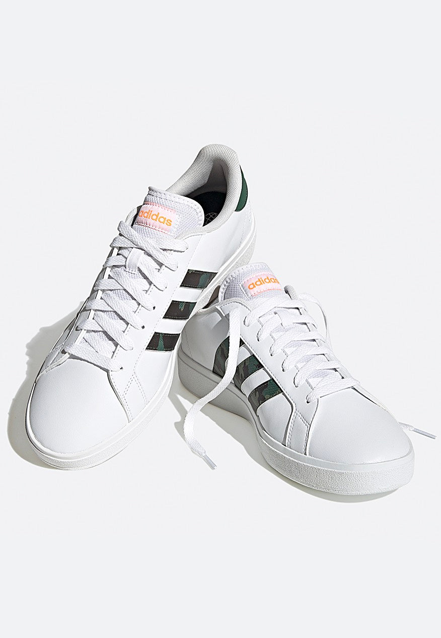 Adidas - Grand Court Base 2.0 Ftwwht/Ftwwht/Scrora - Shoes | Men-Image