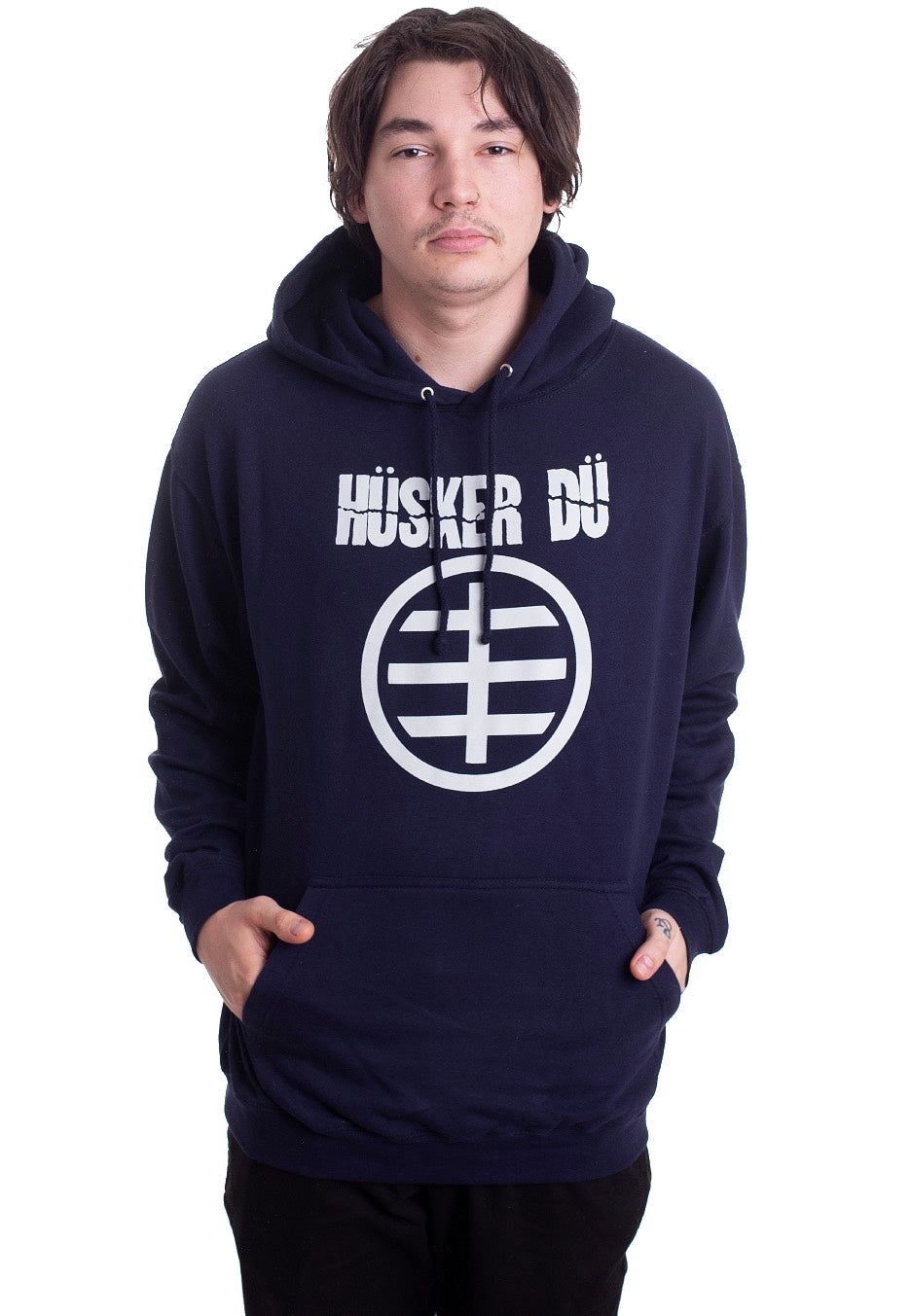 Hüsker Dü - Circle Logo 1 - Hoodie | Men-Image