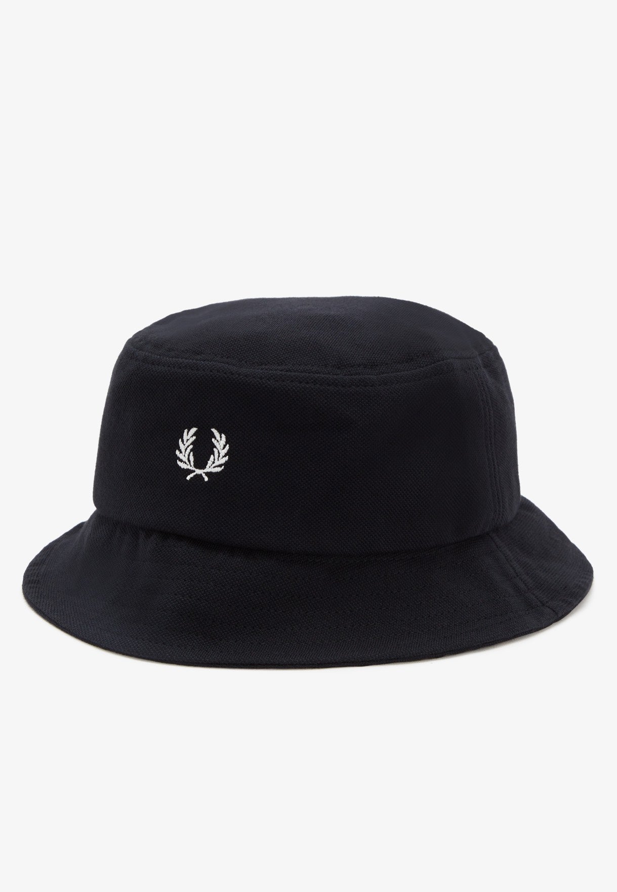 Fred Perry - Pique Bucket Black - Bucket Hat | Men-Image