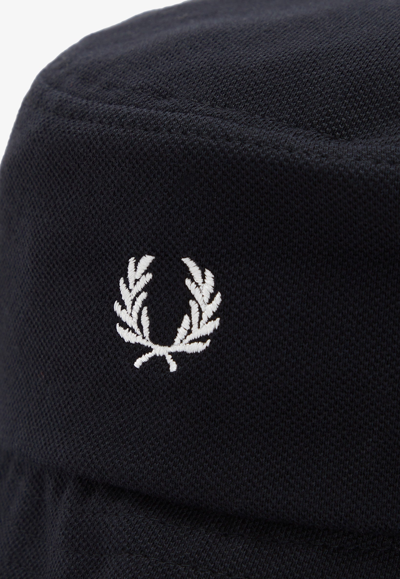 Fred Perry - Pique Bucket Black - Bucket Hat | Men-Image