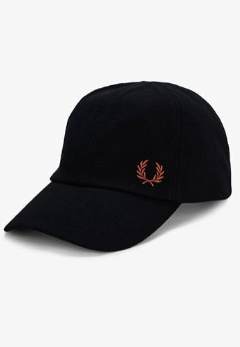 Fred Perry - Pique Classic Black/Whisky Brown - Cap | Neutral-Image