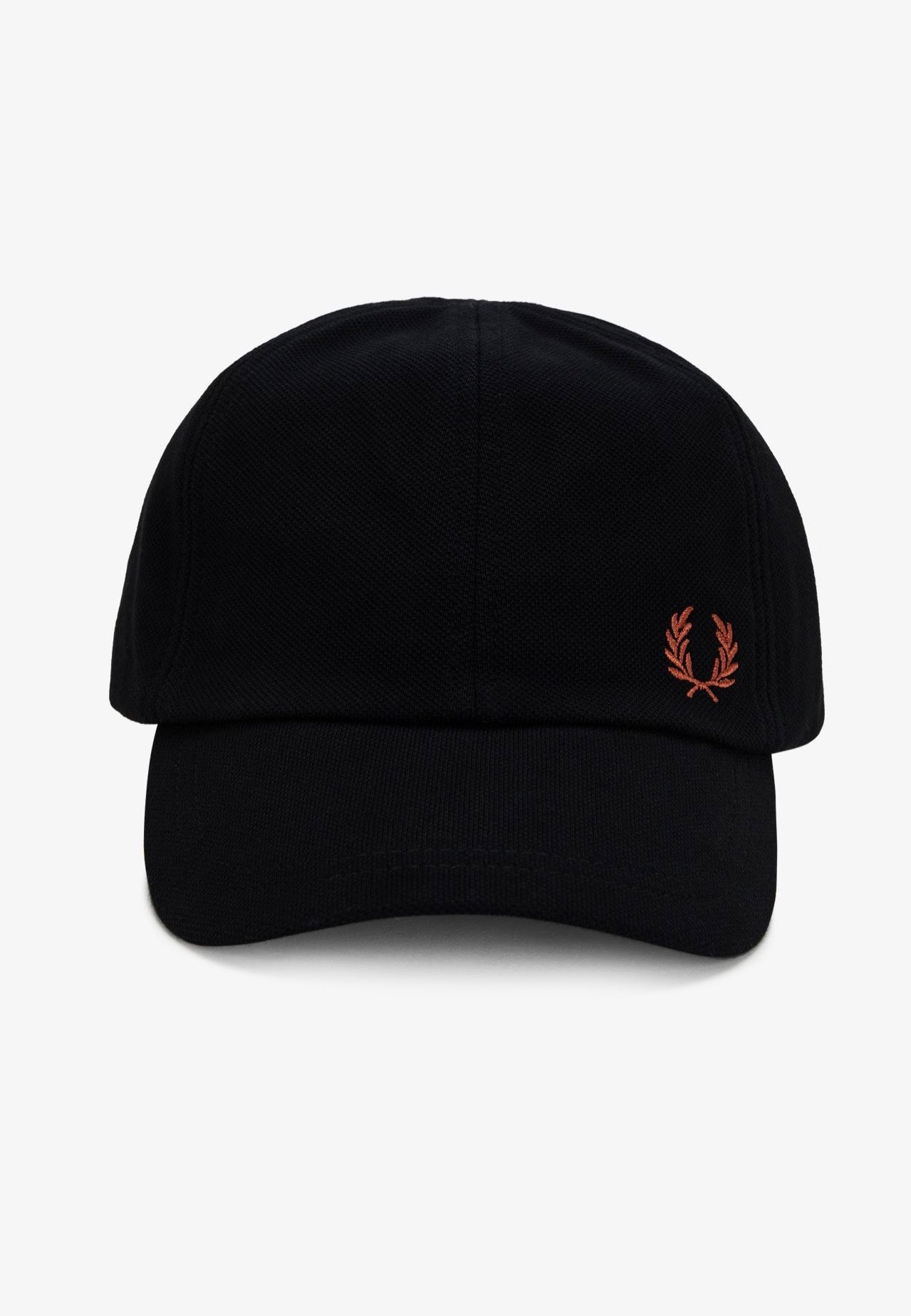 Fred Perry - Pique Classic Black/Whisky Brown - Cap | Neutral-Image