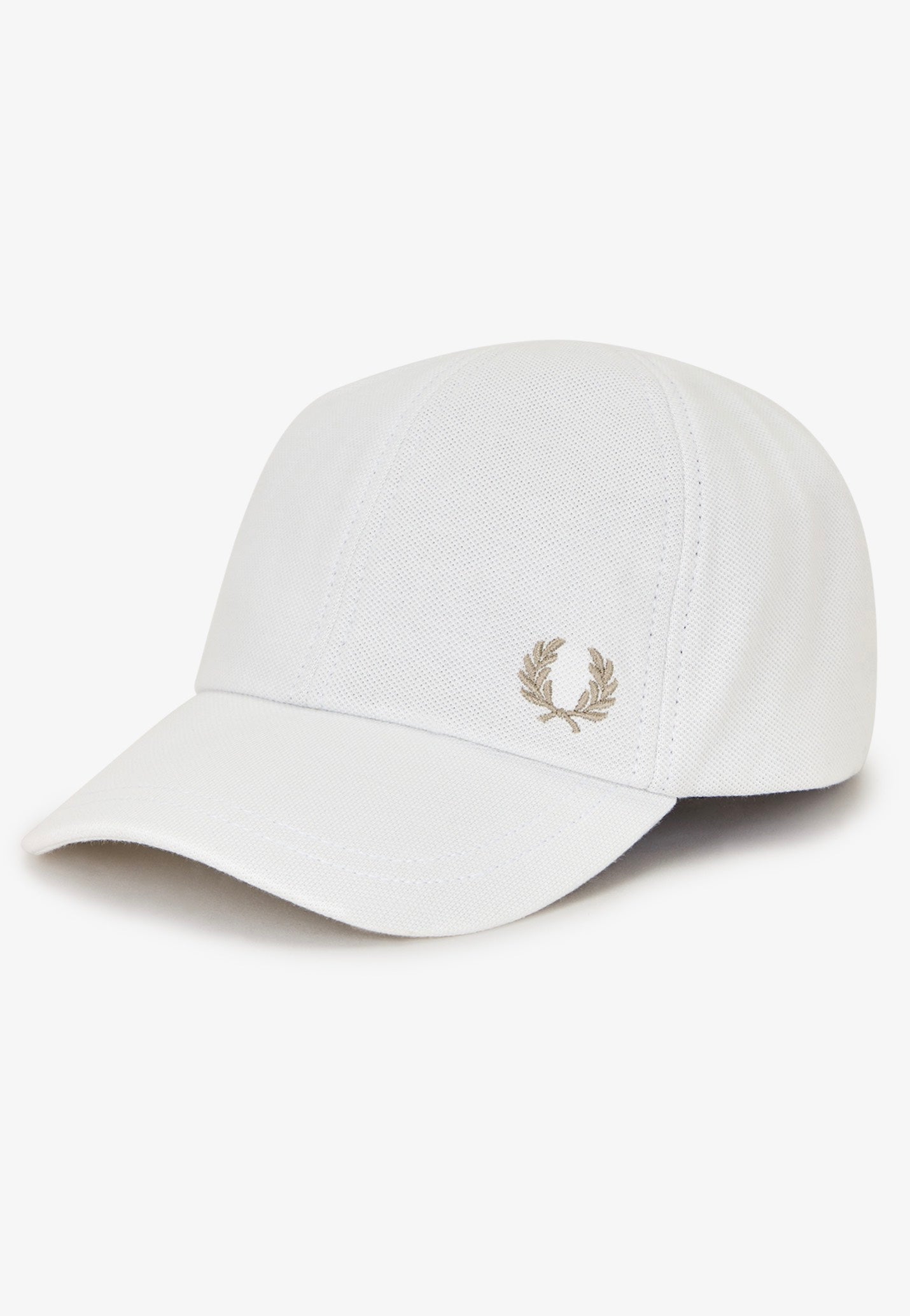 Fred Perry - Pique Classic Snow White/Warm Stone - Cap | Neutral-Image