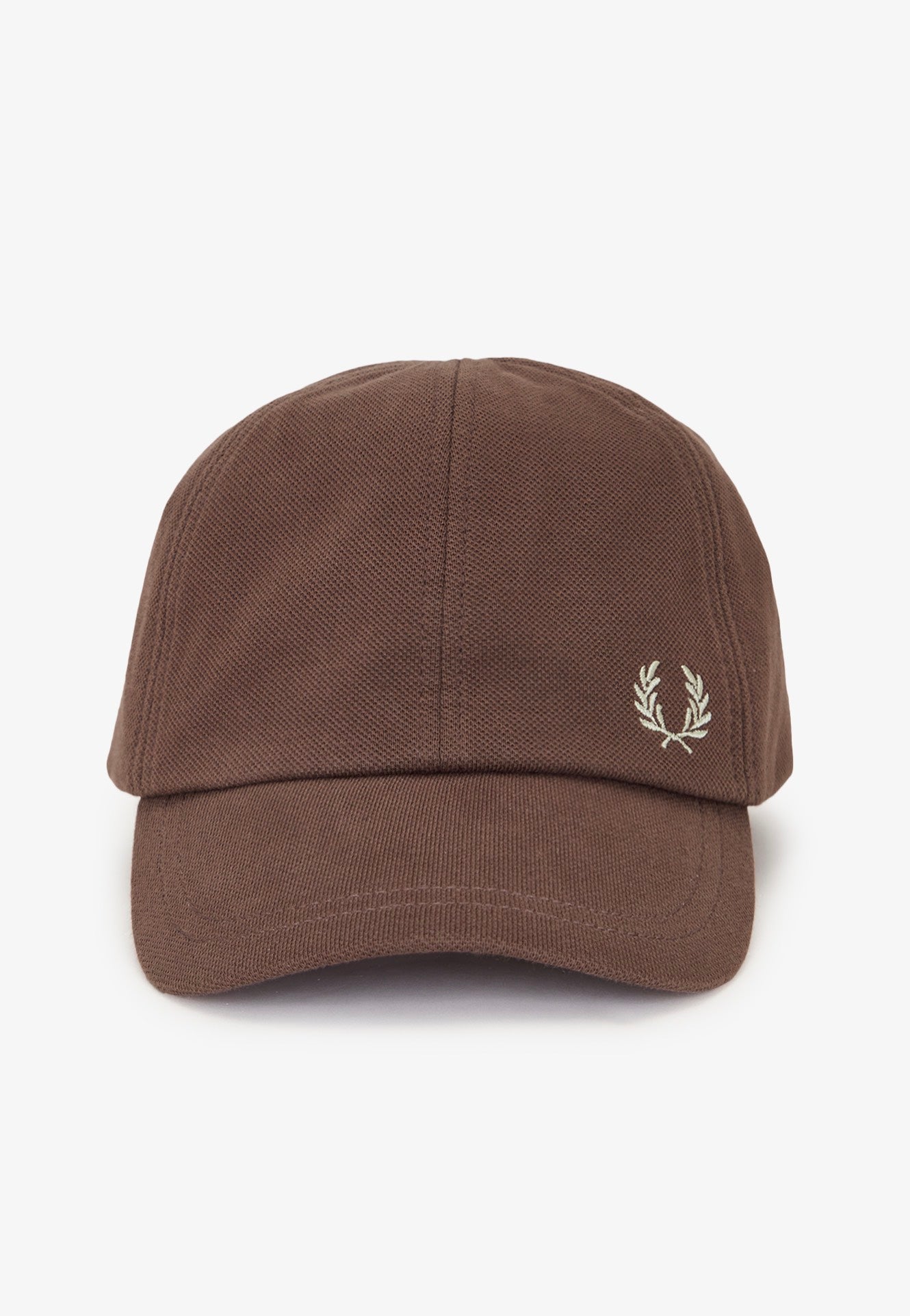 Fred Perry - Pique Classic Brick/Warm Grey - Cap | Neutral-Image