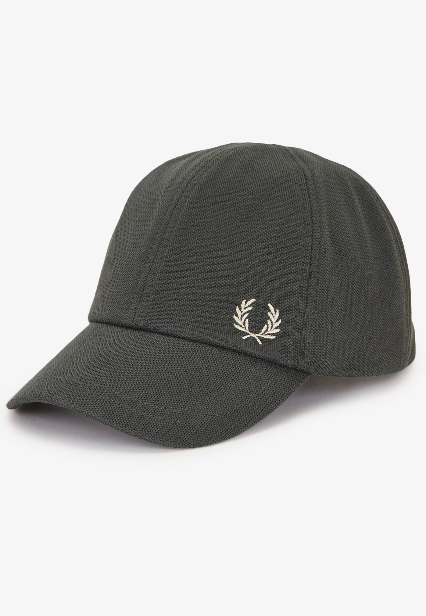 Fred Perry - Pique Classic Field Green/Oatmeal - Cap | Neutral-Image