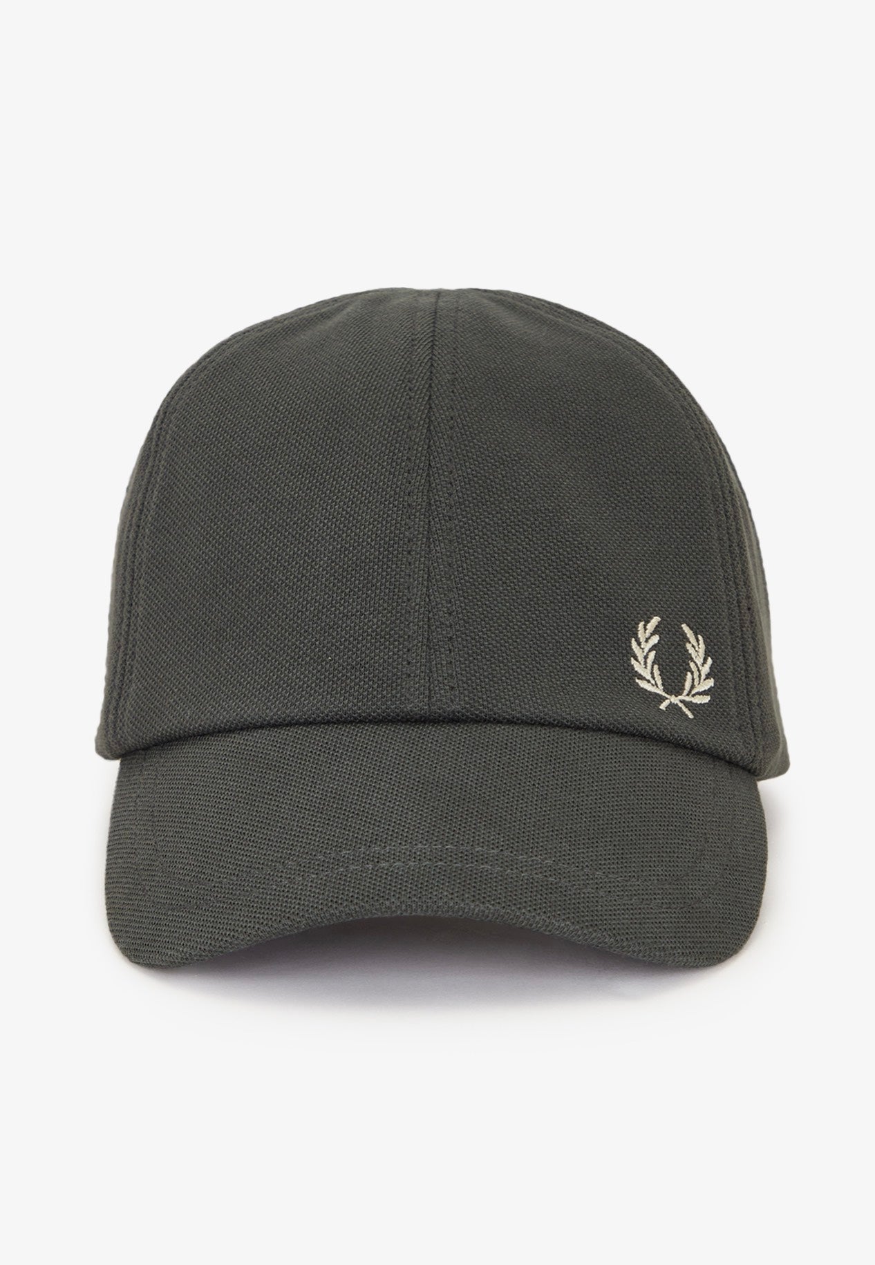 Fred Perry - Pique Classic Field Green/Oatmeal - Cap | Neutral-Image