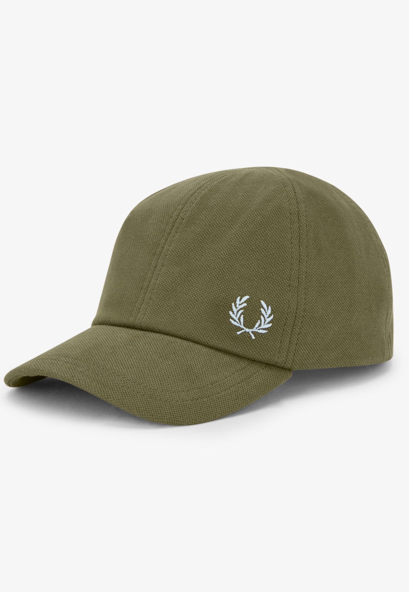 Fred Perry - Pique Classic Uniform Green/Light Ice - Cap | Neutral-Image