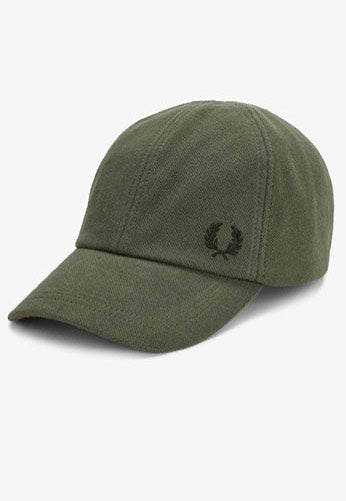 Fred Perry - Pique Classic Laurel Wreath Green/Night Green - Cap | Neutral-Image