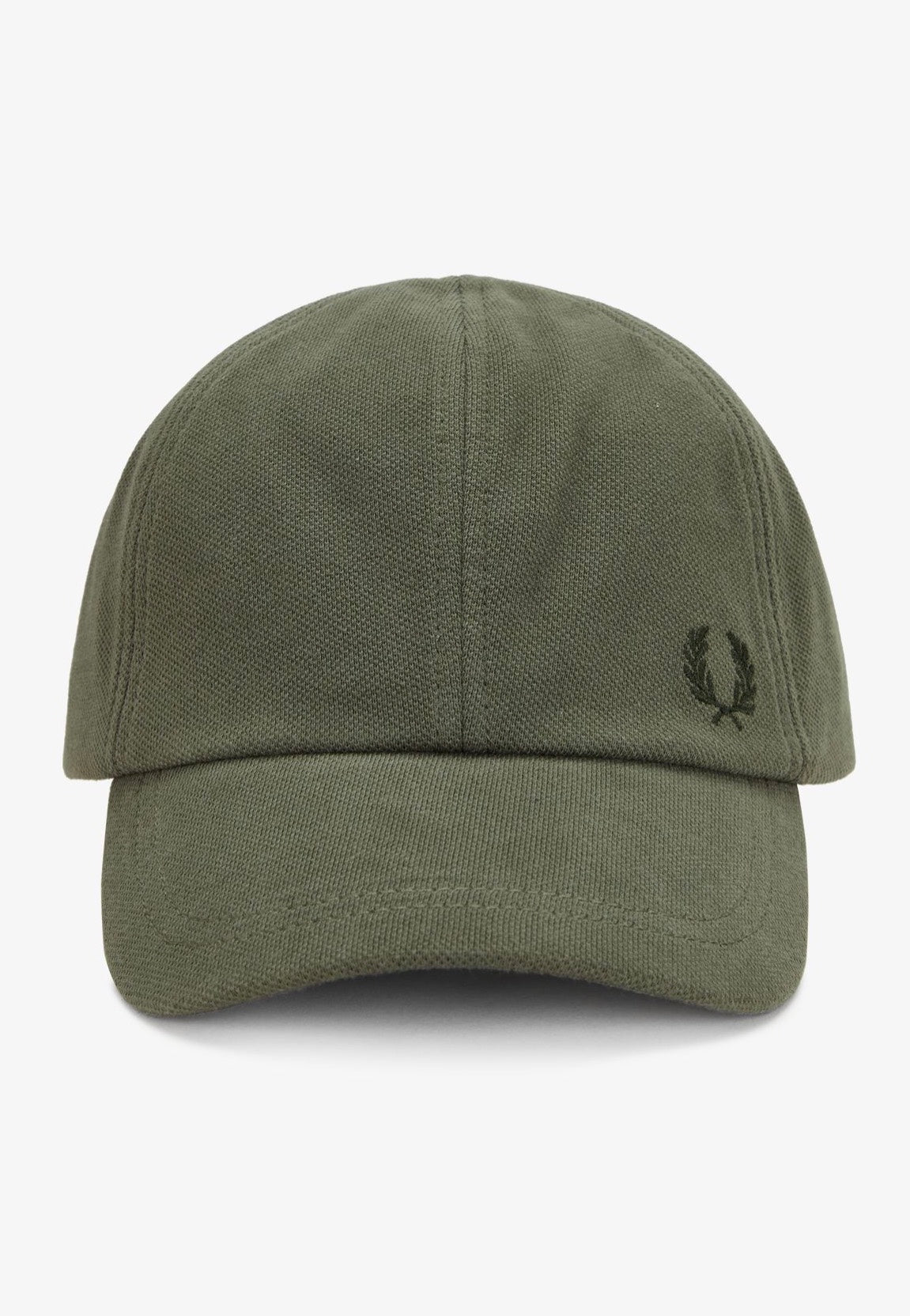 Fred Perry - Pique Classic Laurel Wreath Green/Night Green - Cap | Neutral-Image