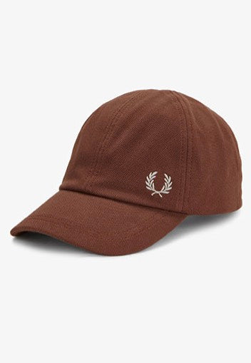 Fred Perry - Pique Classic Whisky Brown/Porridge Marl - Cap | Neutral-Image