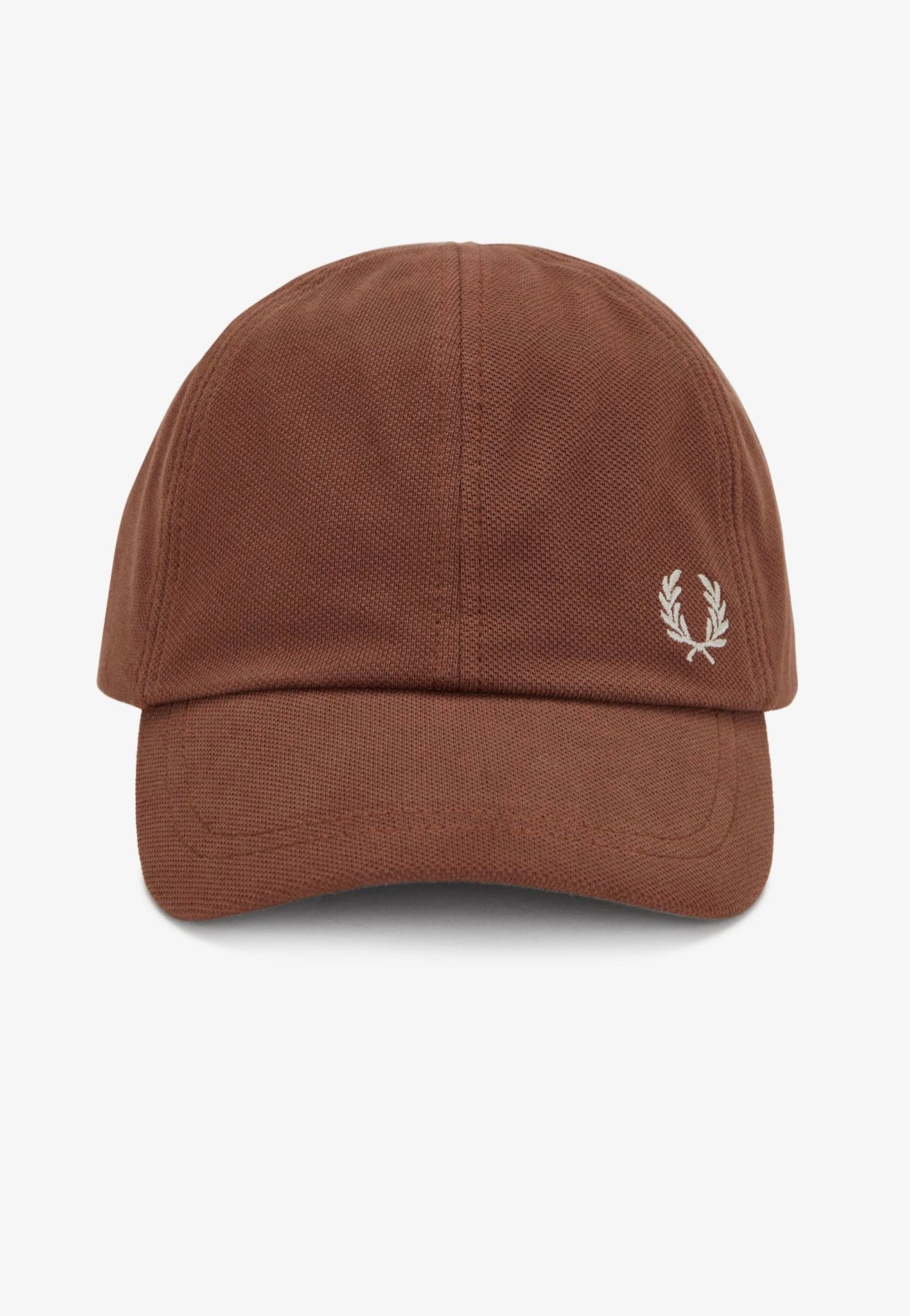 Fred Perry - Pique Classic Whisky Brown/Porridge Marl - Cap | Neutral-Image