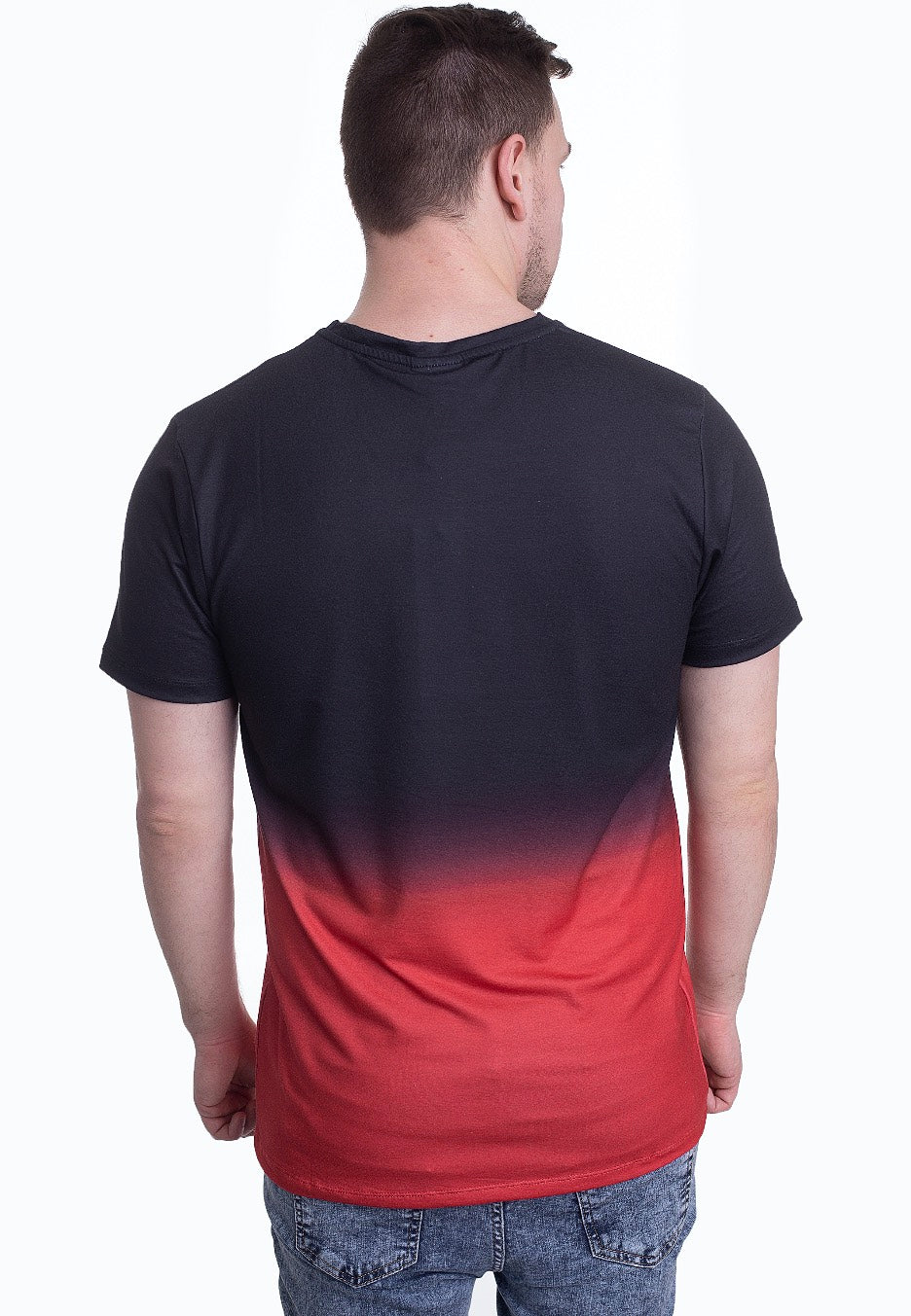 HYPE. - Fade Black/Red - T-Shirt | Men-Image