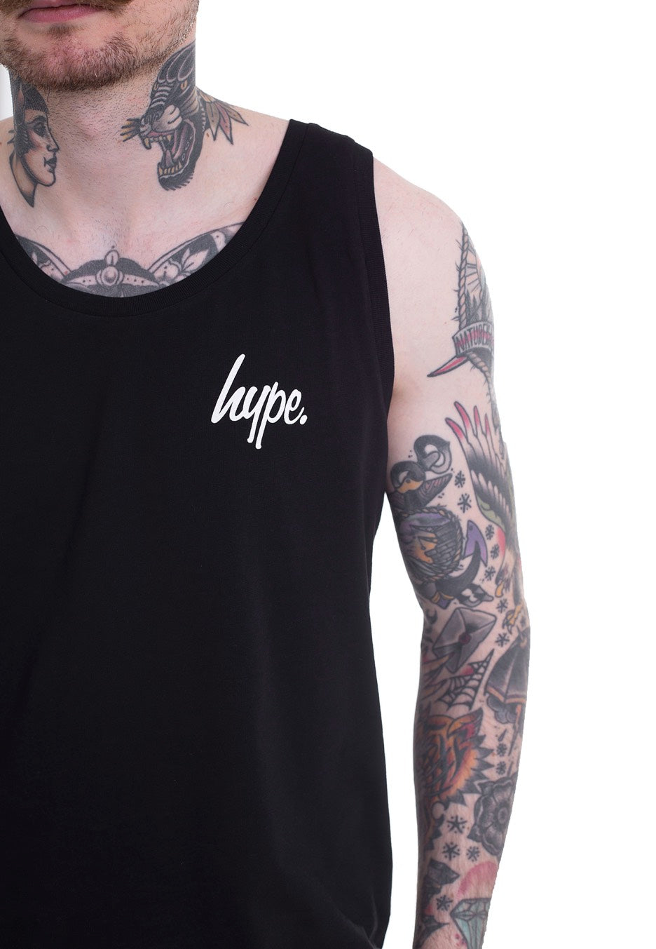 HYPE. - Panel Sporting Black/White - Tank | Men-Image