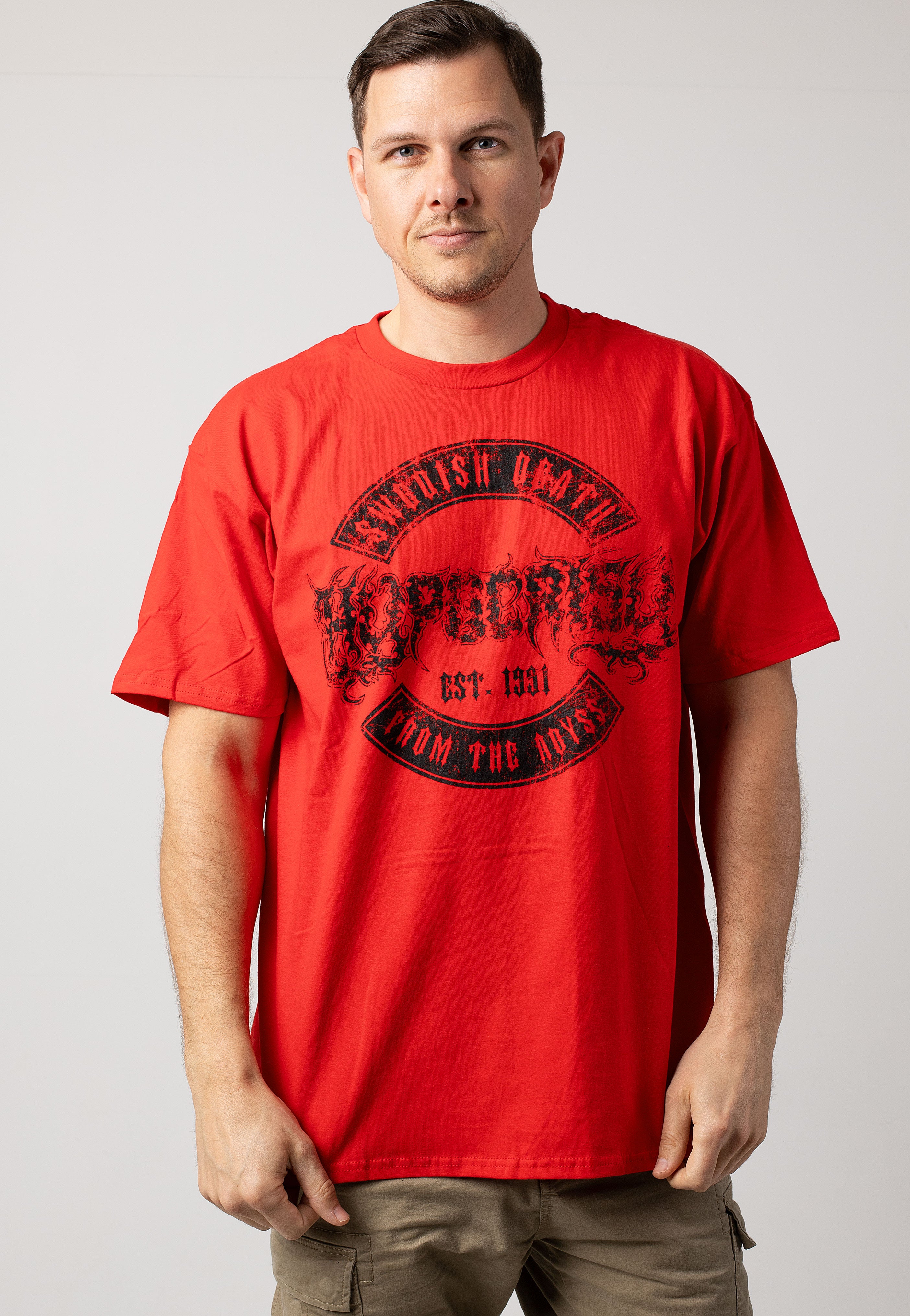 Hypocrisy - From The Abyss Red - T-Shirt | Men-Image