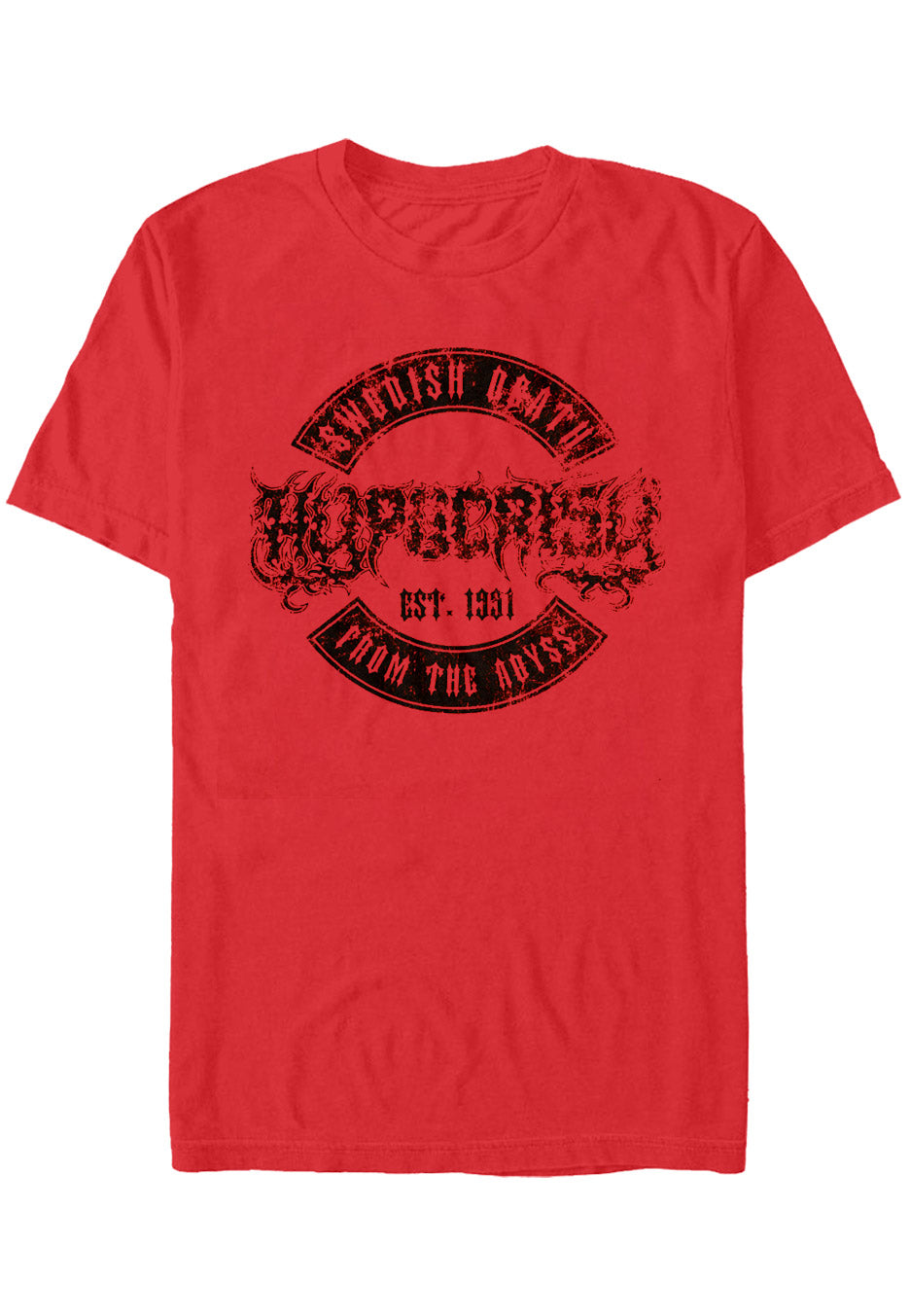 Hypocrisy - From The Abyss Red - T-Shirt | Neutral-Image