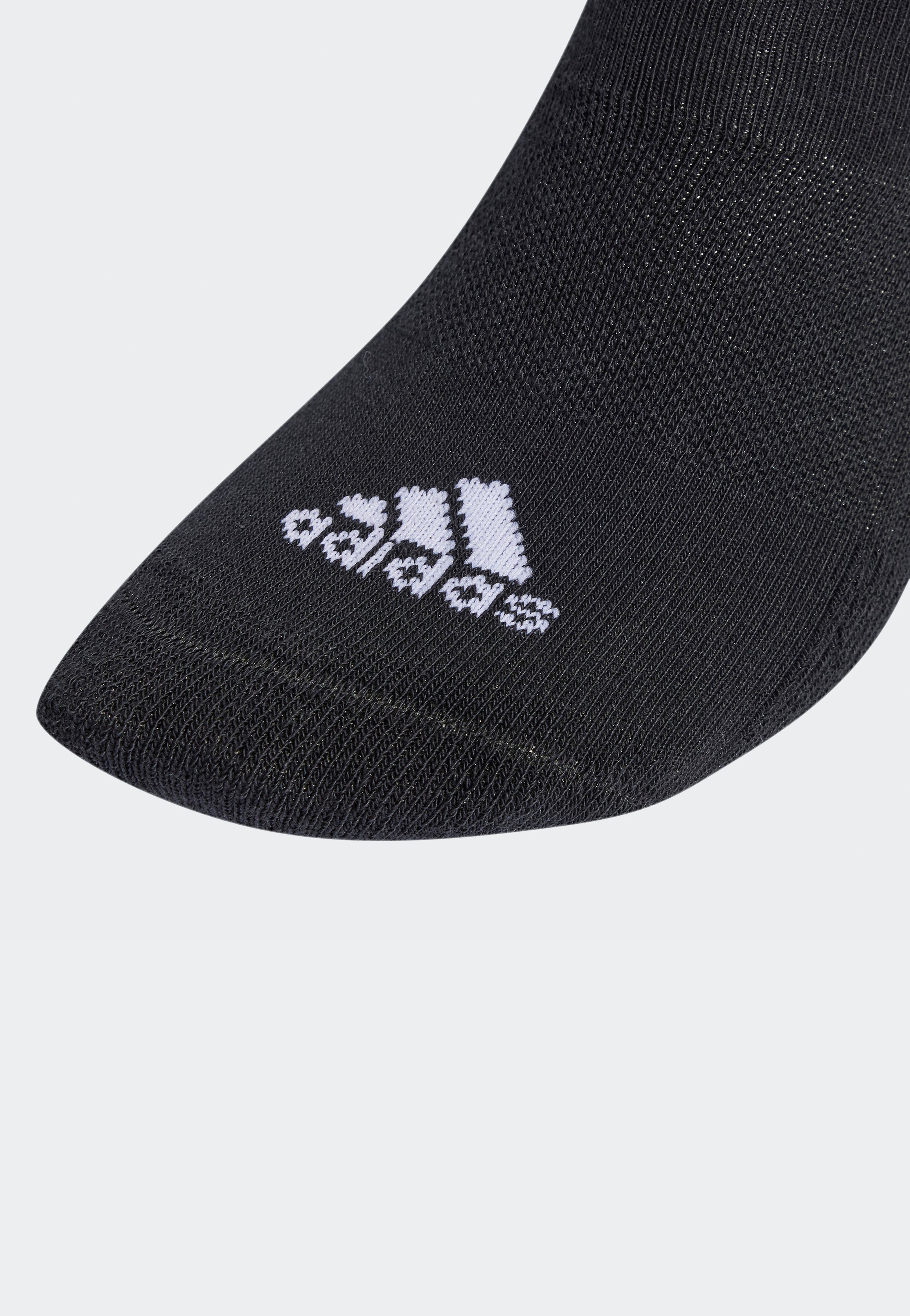 Adidas - 3S C Spw Mid Pack Of 3 Black/White - Socks | Neutral-Image