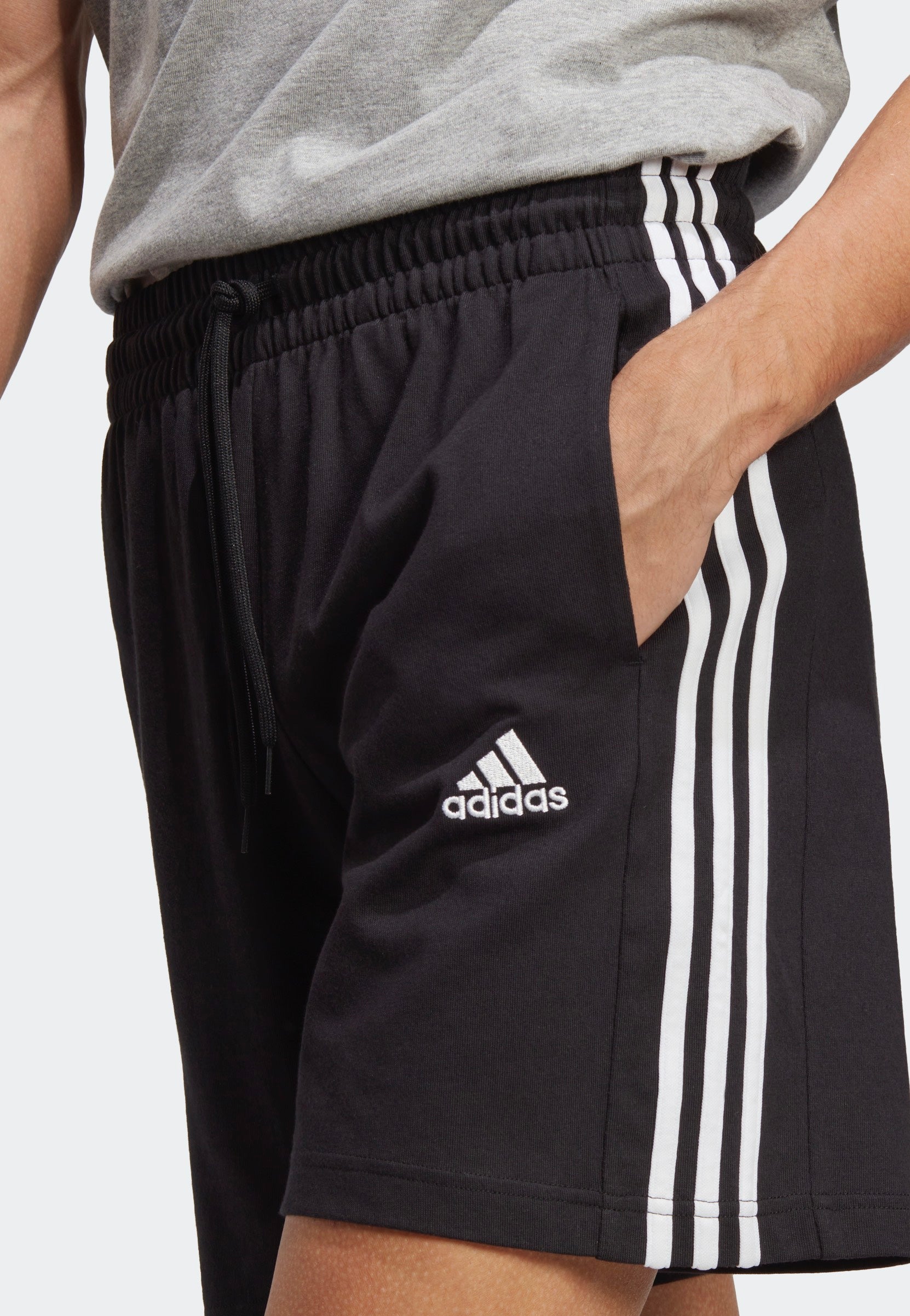 Adidas - M 3S Sj 7 Black/White - Shorts | Men-Image