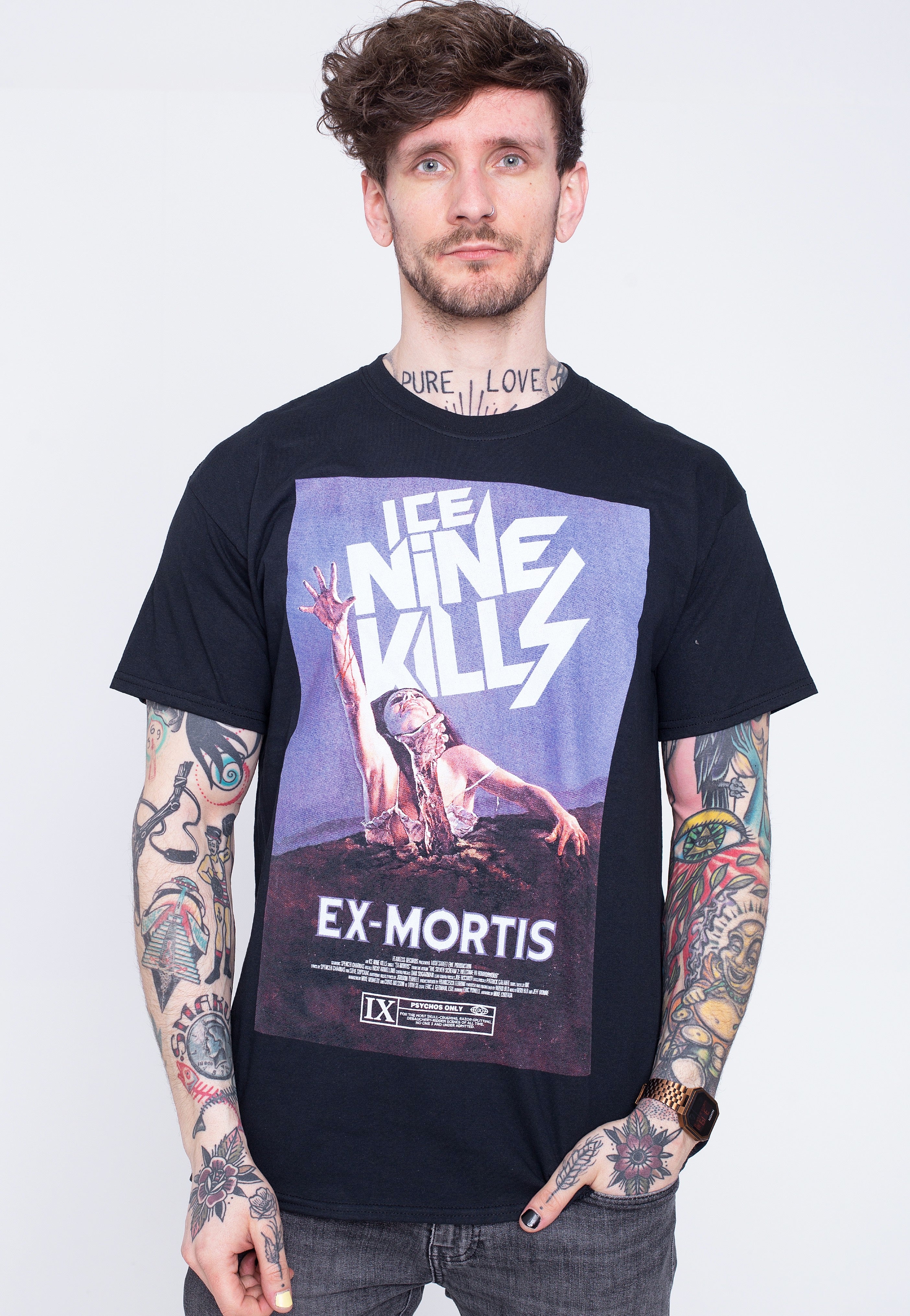 Ice Nine Kills - Ex-Mortis Poster - T-Shirt | Men-Image