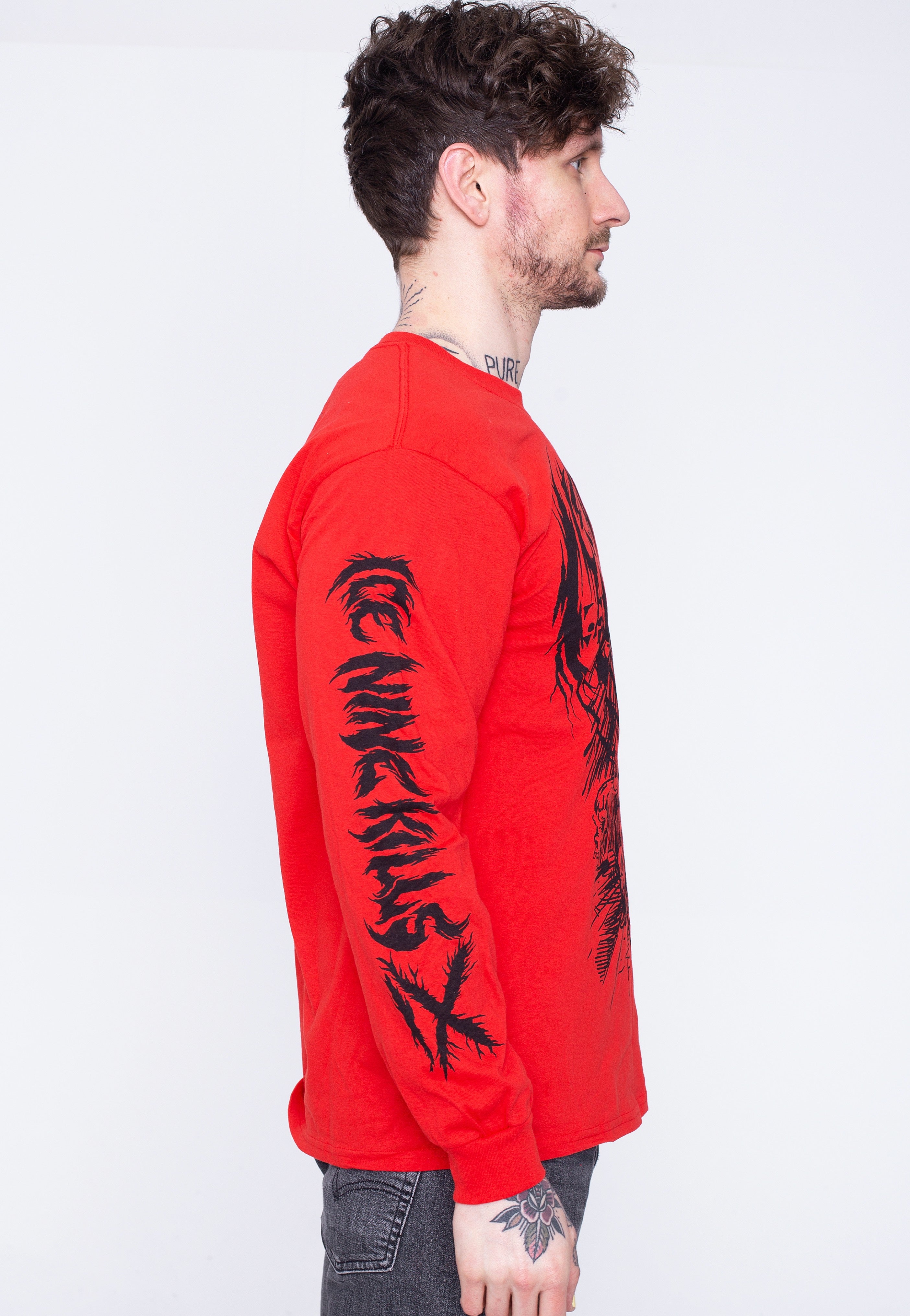 Ice Nine Kills - Ex-Mortis Skull Pile Red - Longsleeve | Men-Image