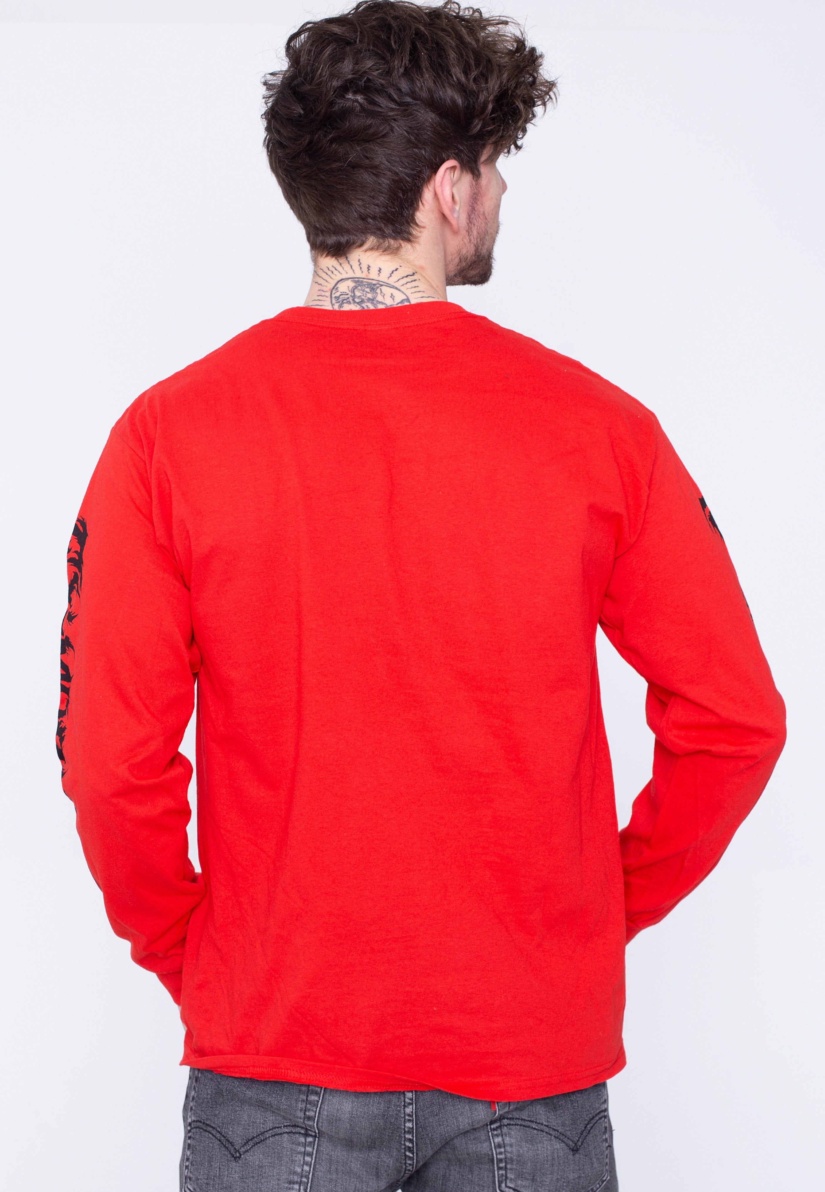 Ice Nine Kills - Ex-Mortis Skull Pile Red - Longsleeve | Men-Image