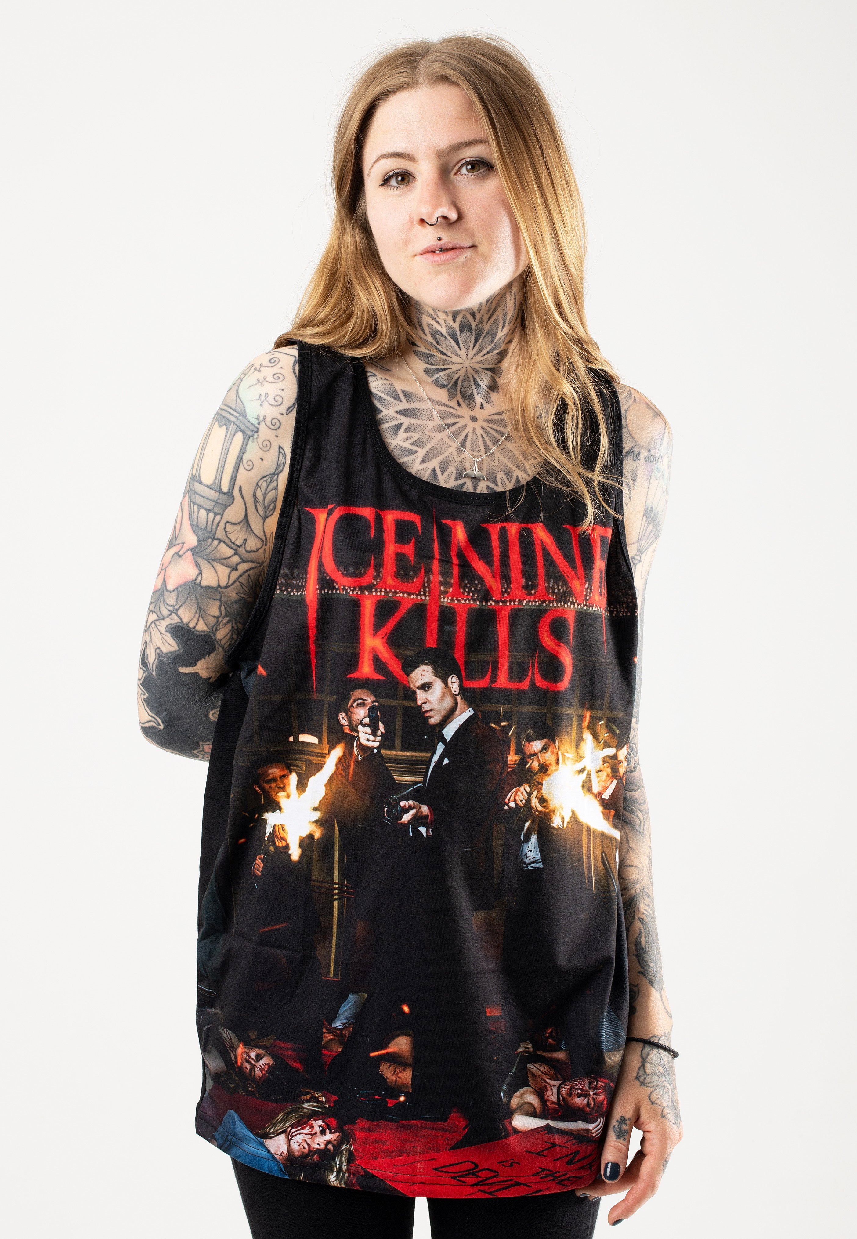 Ice Nine Kills - INK Is The Devil Allover - Tank | Women-Image