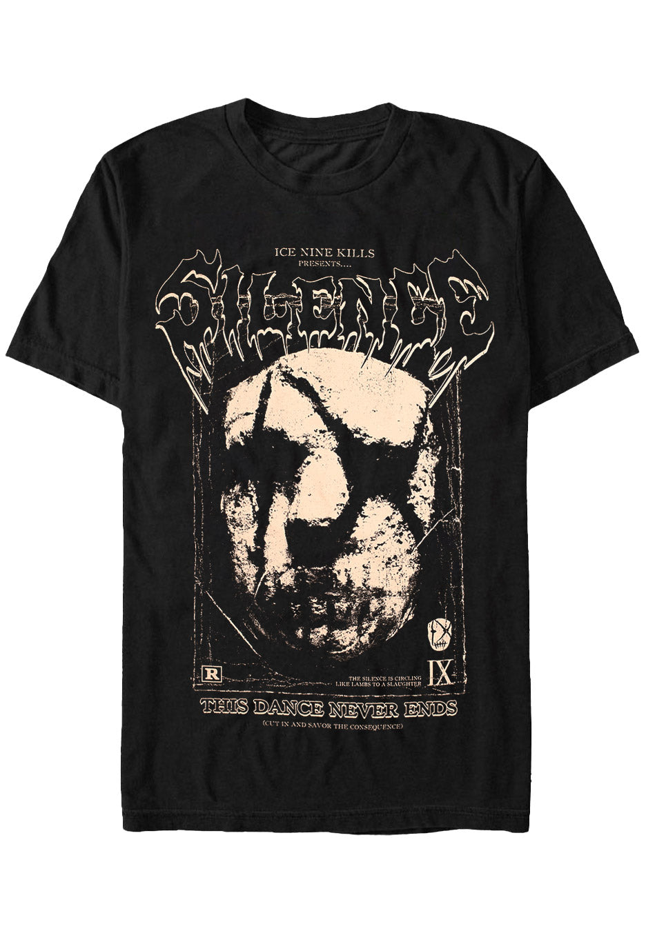 Ice Nine Kills - Silence Mask - T-Shirt | Neutral-Image