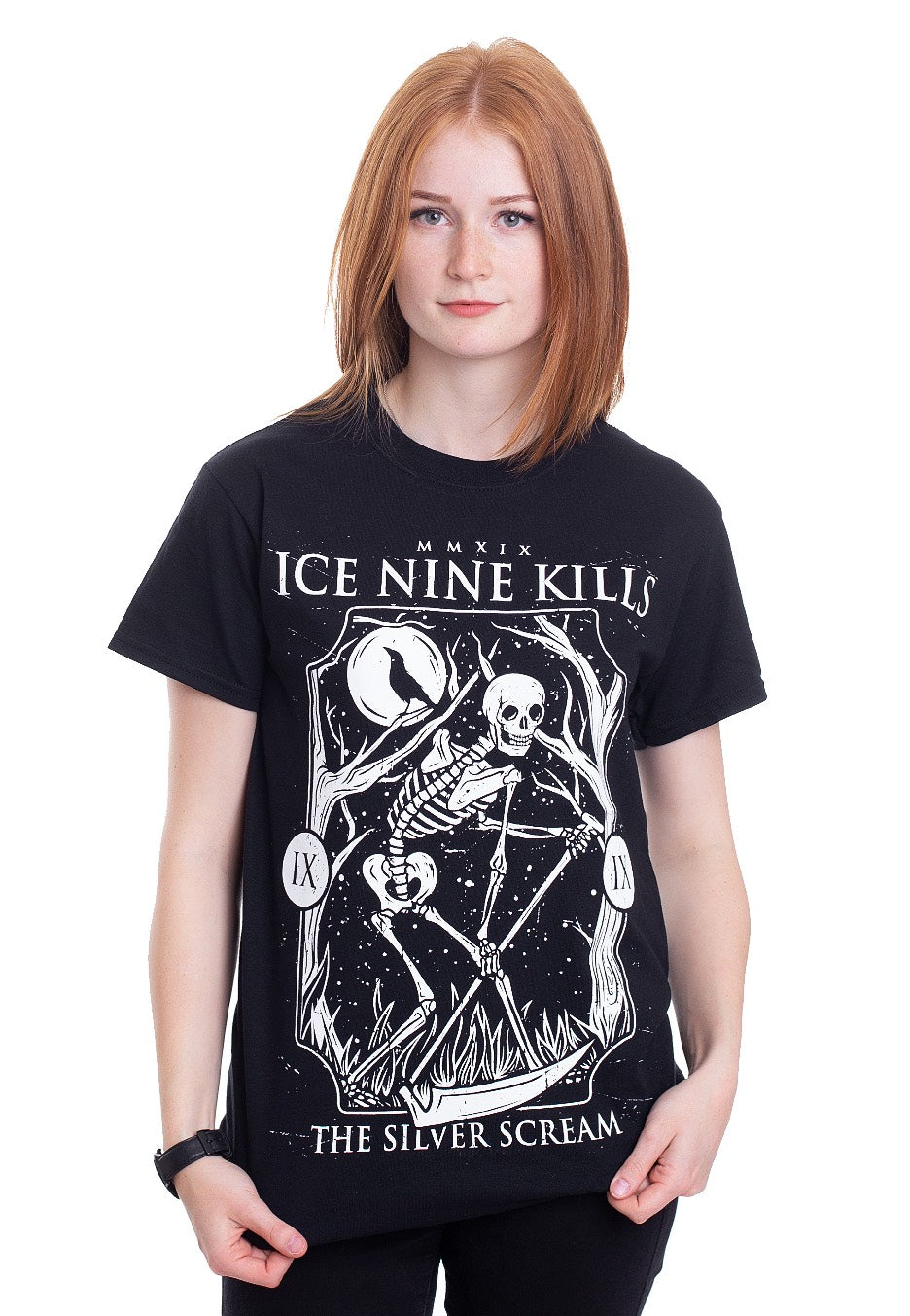 Ice Nine Kills - Skull Card - T-Shirt | Women-Image