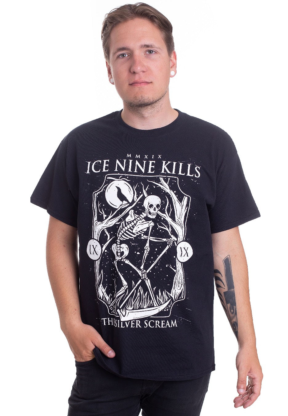 Ice Nine Kills - Skull Card - T-Shirt | Men-Image